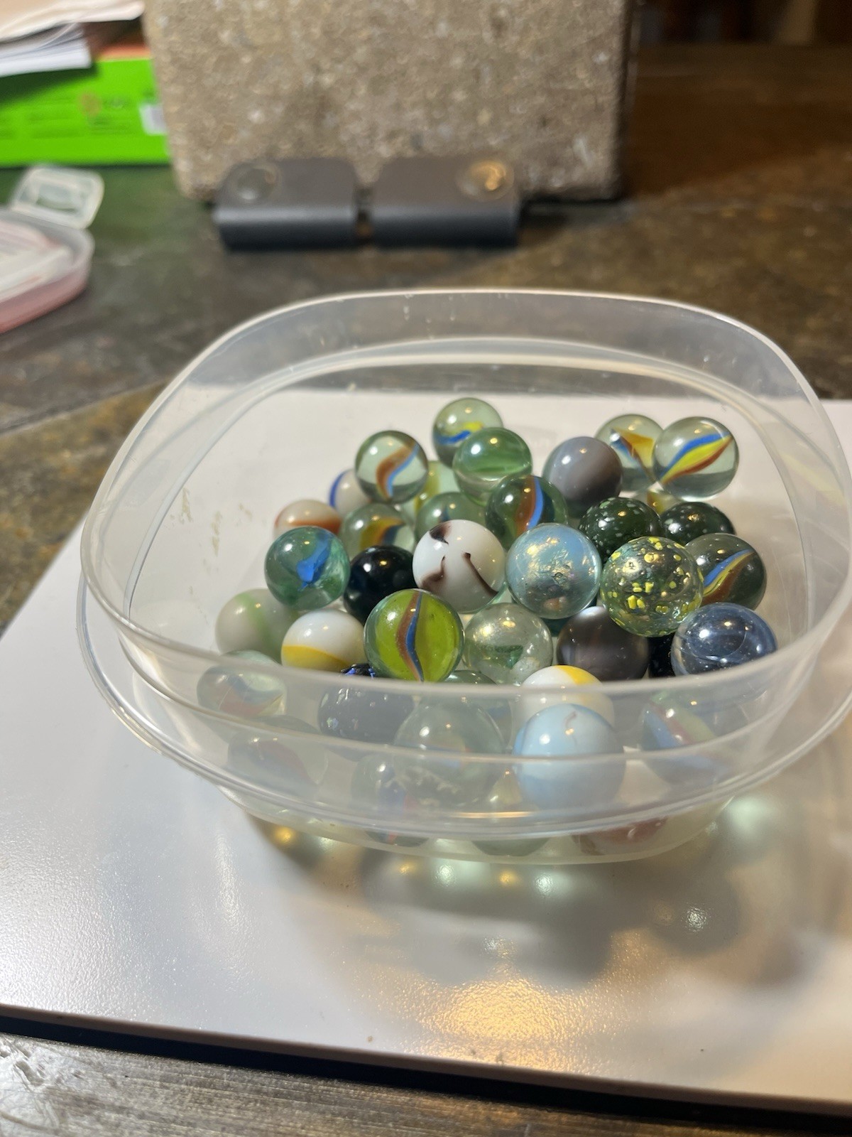 Mix Marbles Lot Of 50