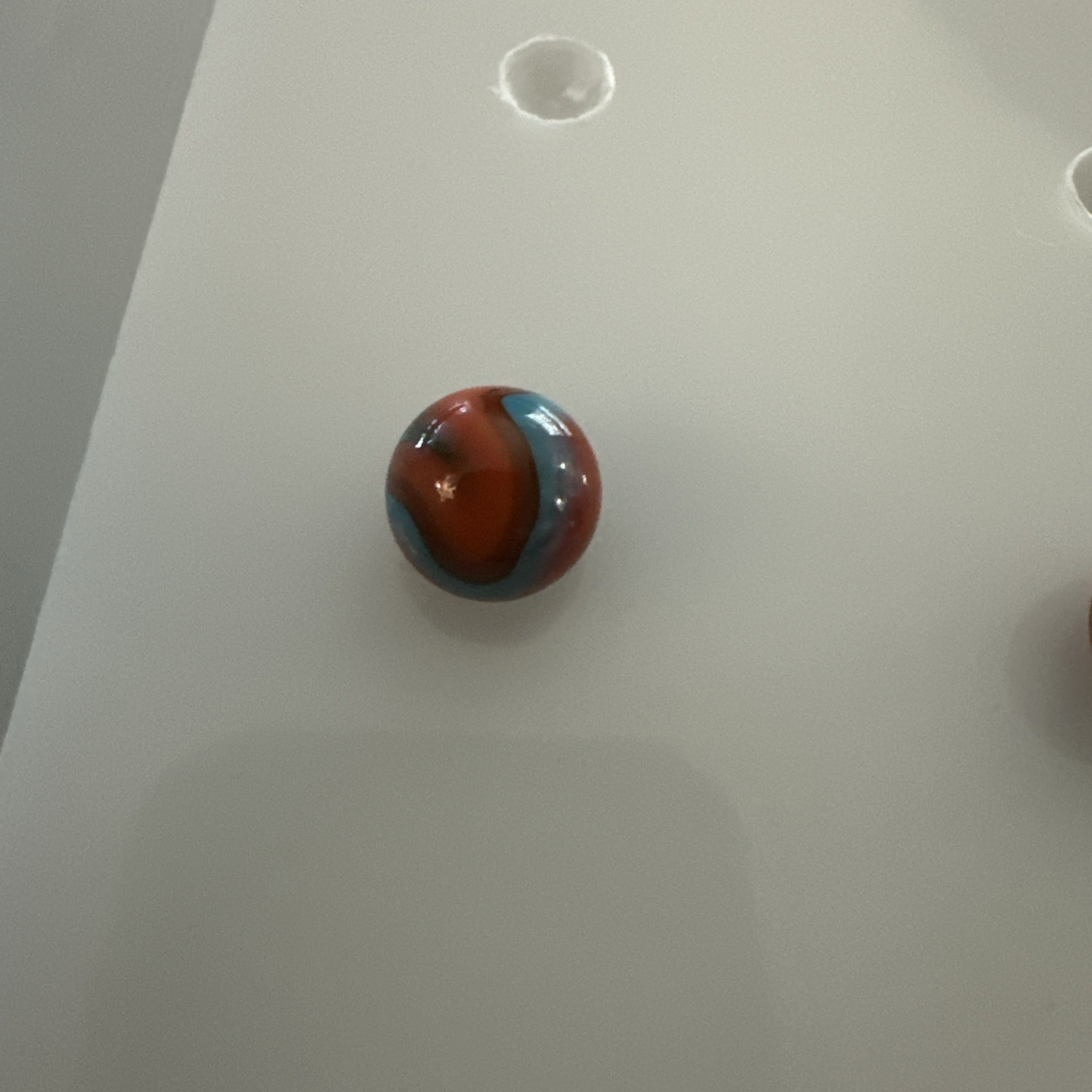 Peltier Spiderman Marble Player Size 16mm See Pictures