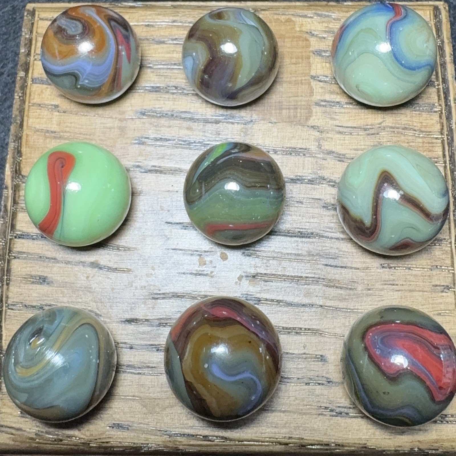 9-DAS Cannonball Run Marbles Size Vary (3365)