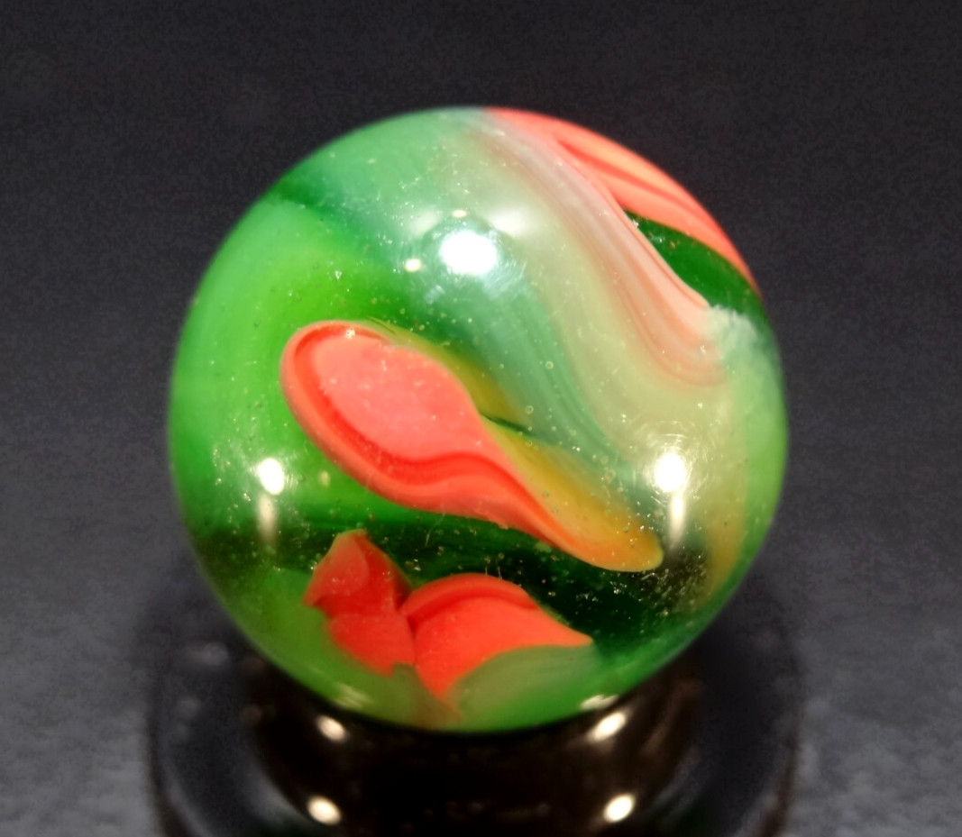ALLEY AGATE MULTI COLORED 🌴 CORAL 🌴 ALOHA STUNNING