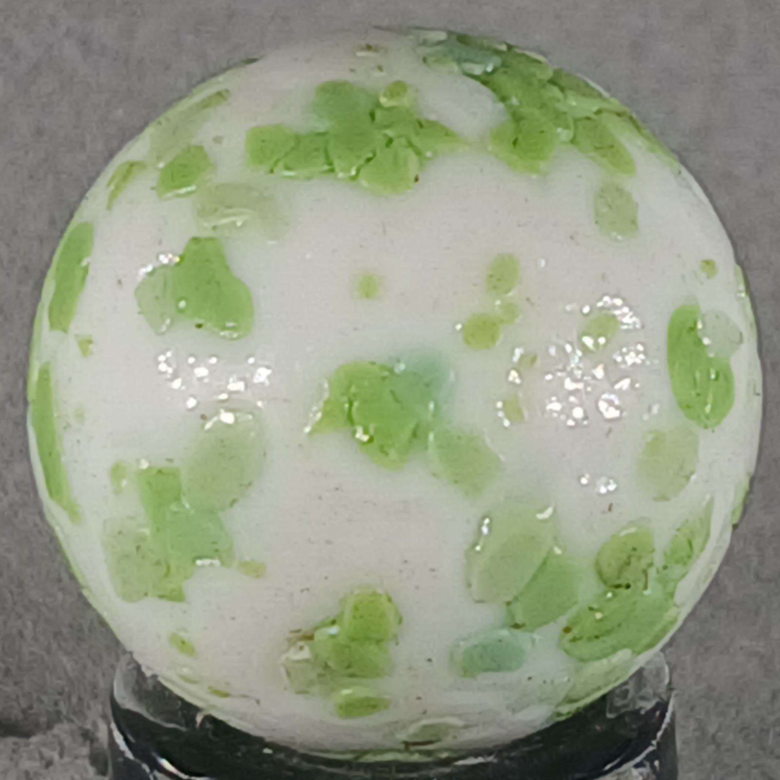 King Marbles White Cosmic .62 Inches Near-Mint Condition Combined Shipping