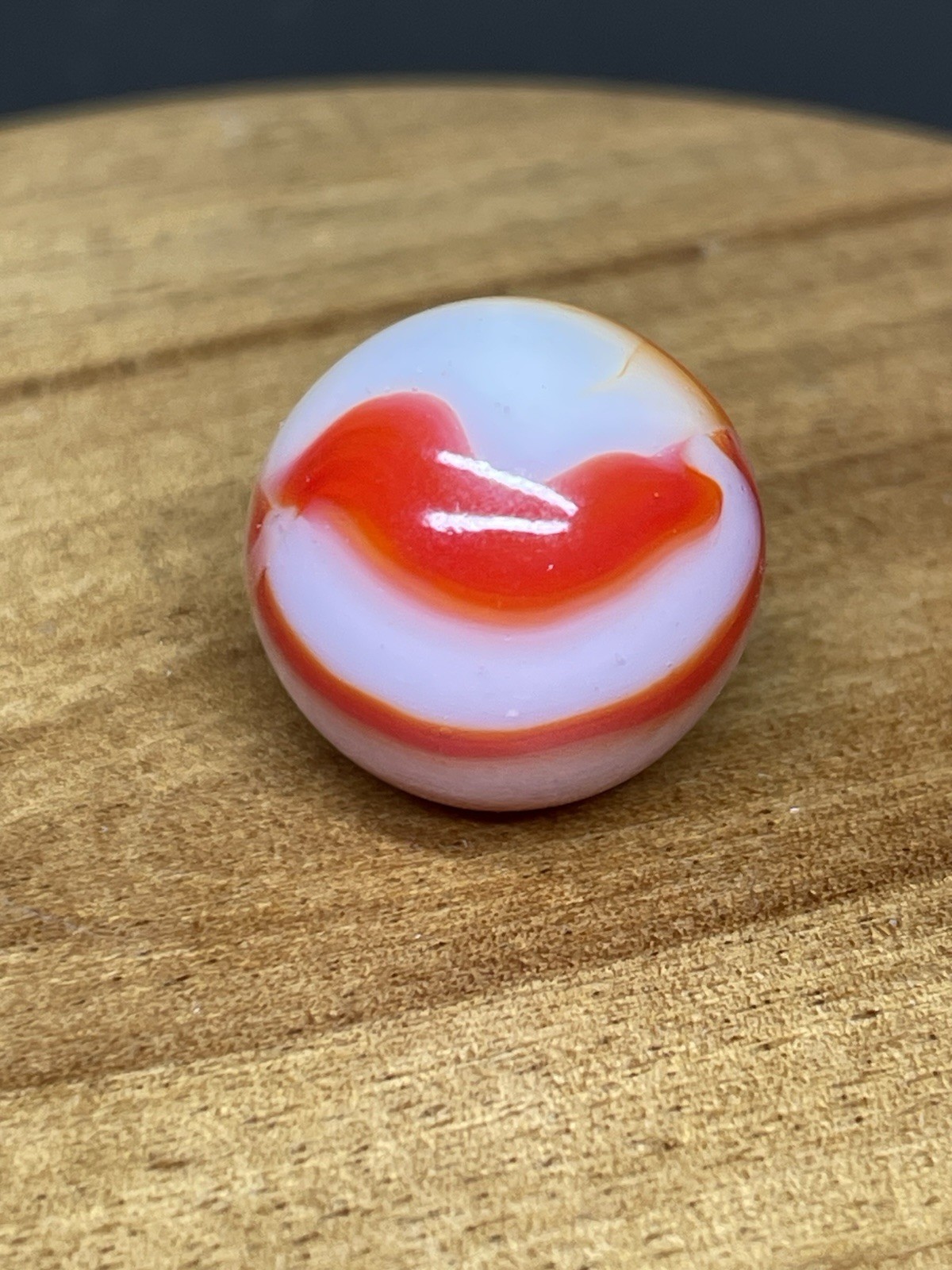 Vintage Marble Peltier NLR Ketchup and Mustard, .63”, NM