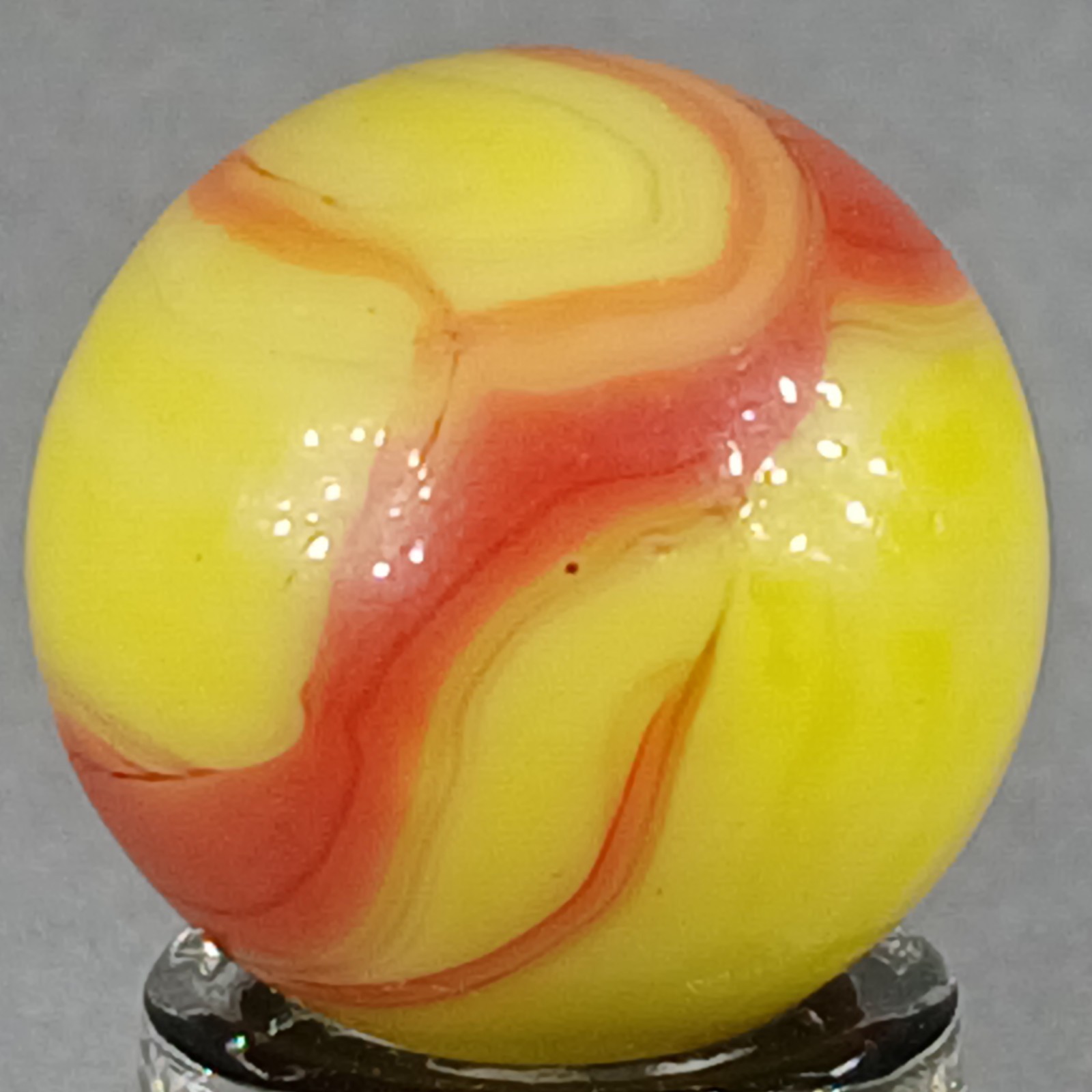Vintage Christensen Agate Co. Swirl .63 Inches Near-Mint Condition