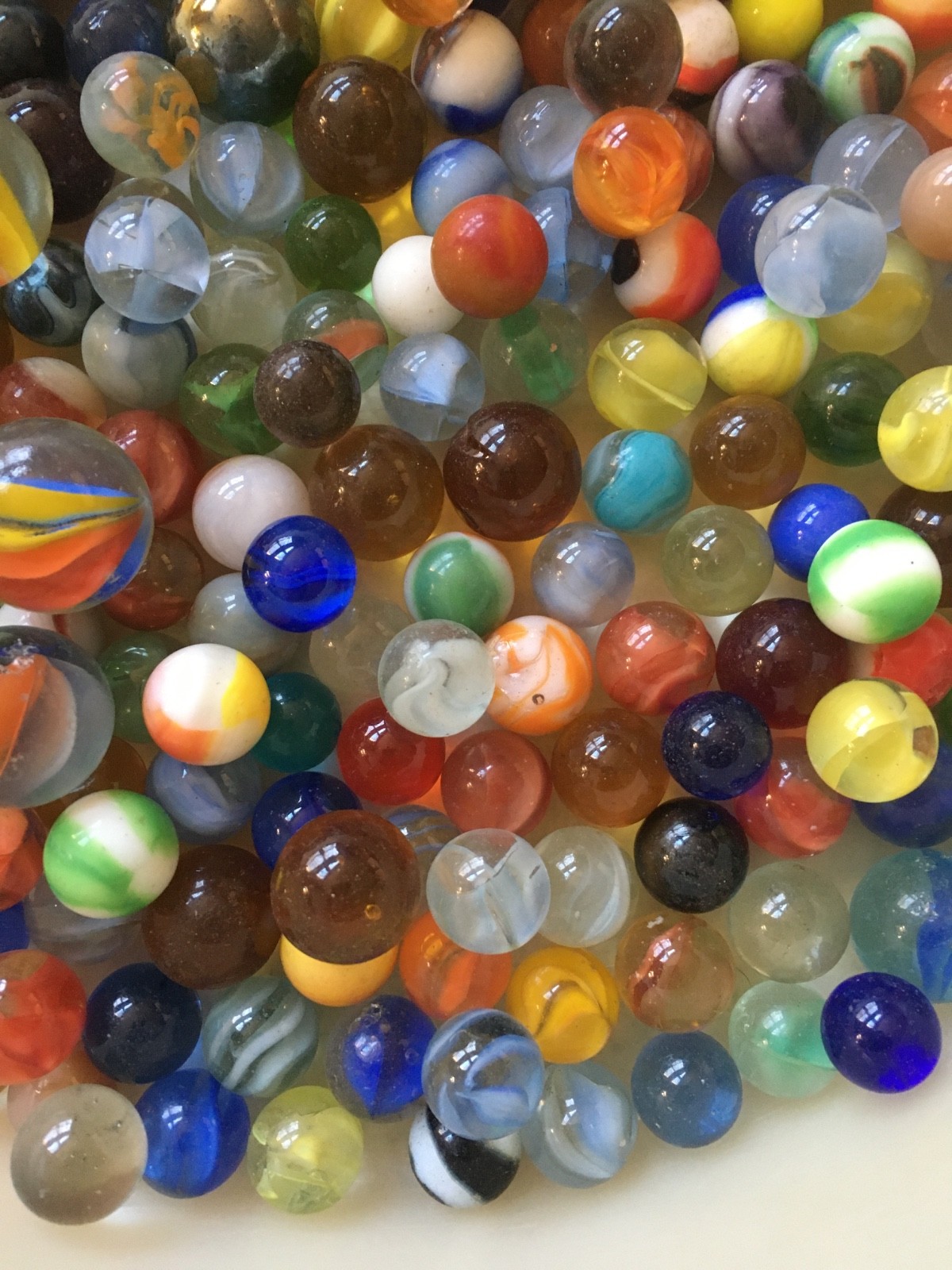 Vintage Marbles Shooters, Aggies, Cat Eyes & More