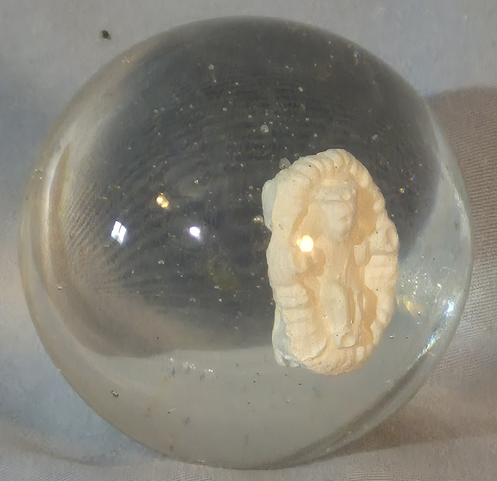 Andy Davis Handmade Sulphide Marble, Baby Jesus, 1 7/8″, 9901G