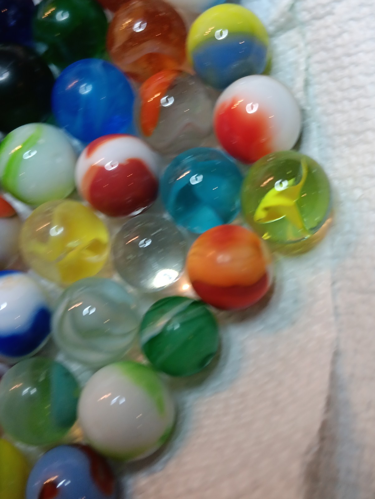 Vintage Marbles Lot Of 80. Random Pick. What You See Is What You Get. Good Luck