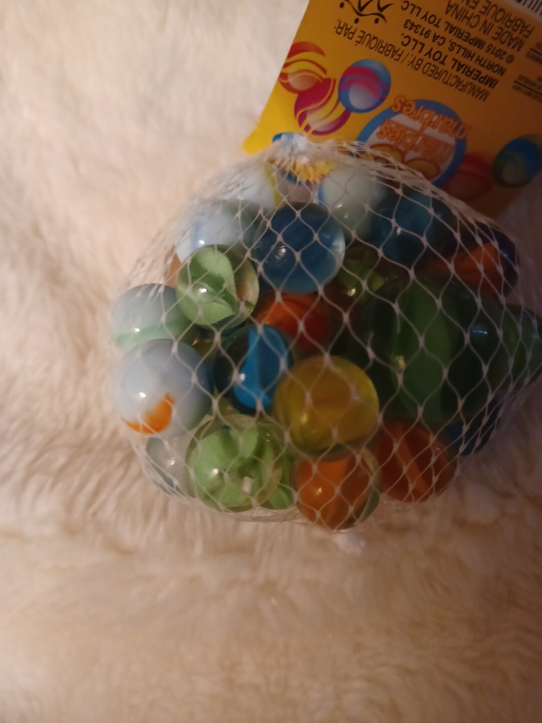 Ages 5+ Toy Marbles 50 Pack by IMPERIAL TOY NEW includes One Shooter