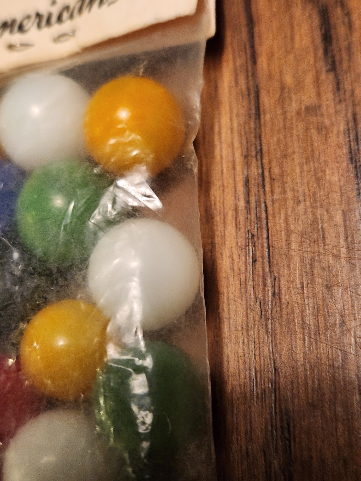 Vitro Five Star Brand Original Bag Chinese Checkers .15c Pride Of American MADE