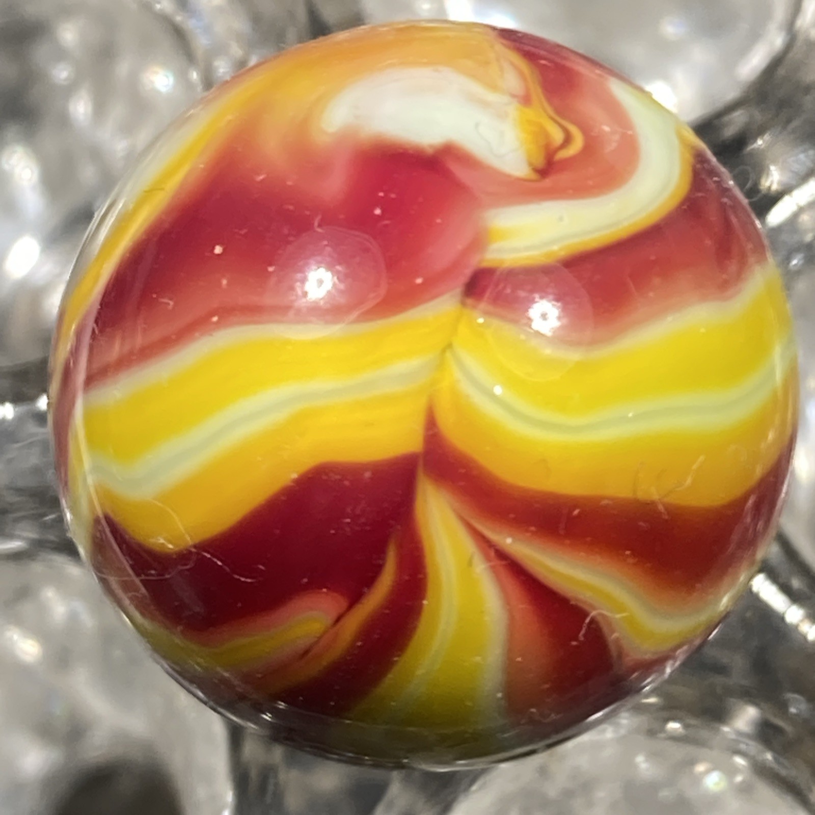 Contemporary Marbles .79”Sweet Swirl Cool Colors L3