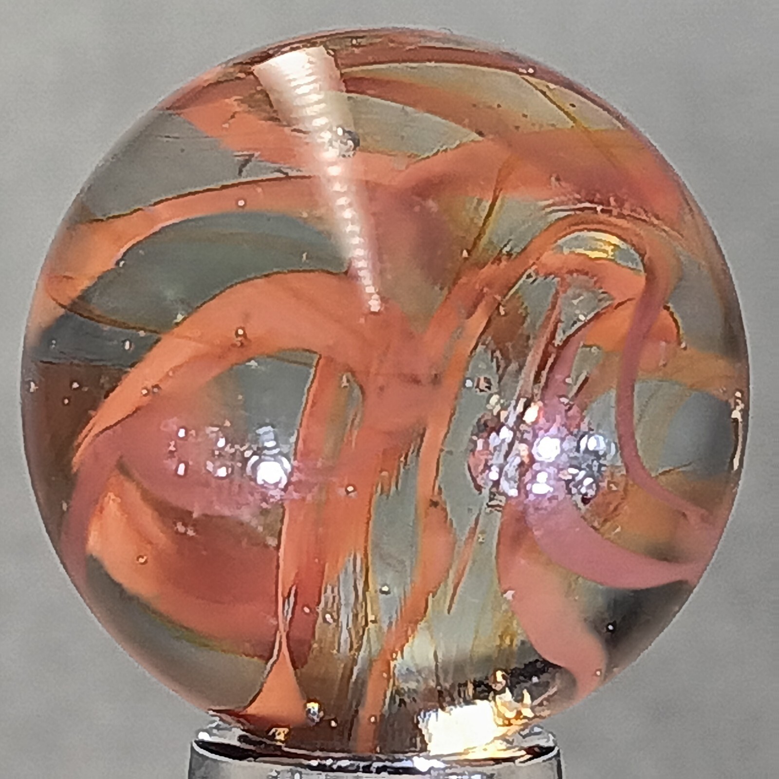 Large Vacor Spaghetti Marble .97 Inches Good Condition Combined Shipping