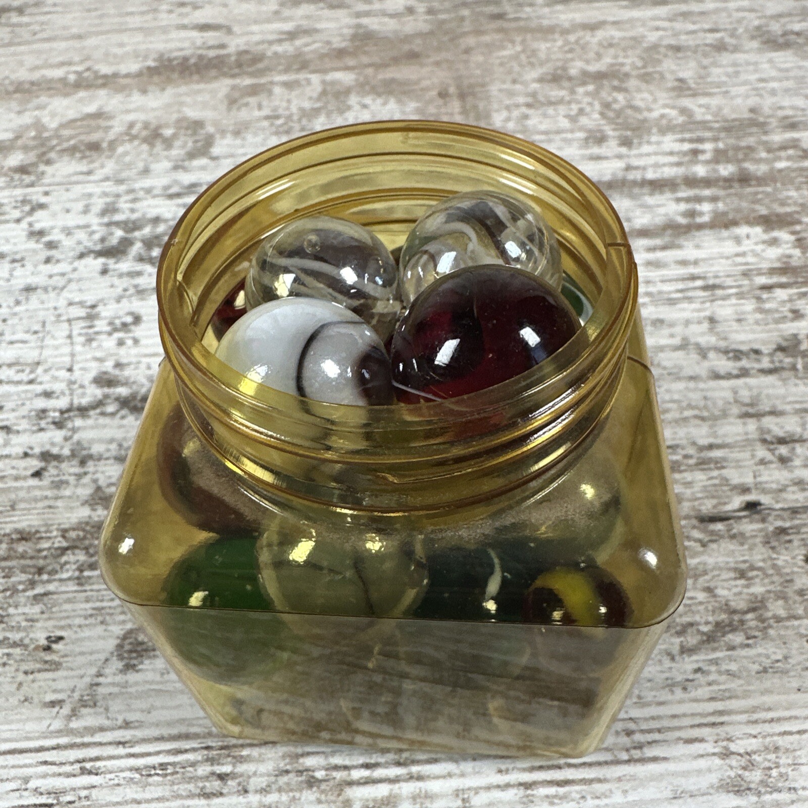 Vintage Marbles Moon Marble Company Bonner Springs KS Hand Blown 30 Total