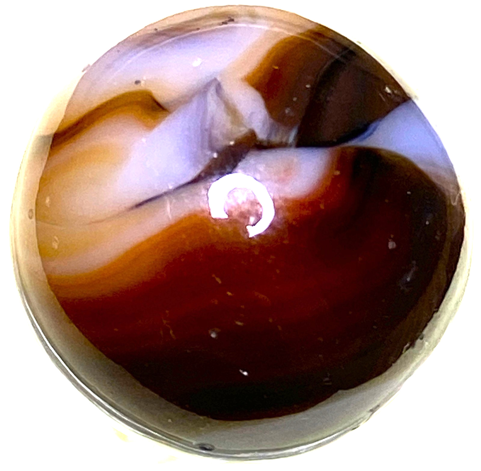 DAS/JABO/AKRO/VITRO ? UNUSUAL COLORS AND SIZE SWIRLED SHOOTER .69″ BOX03/276