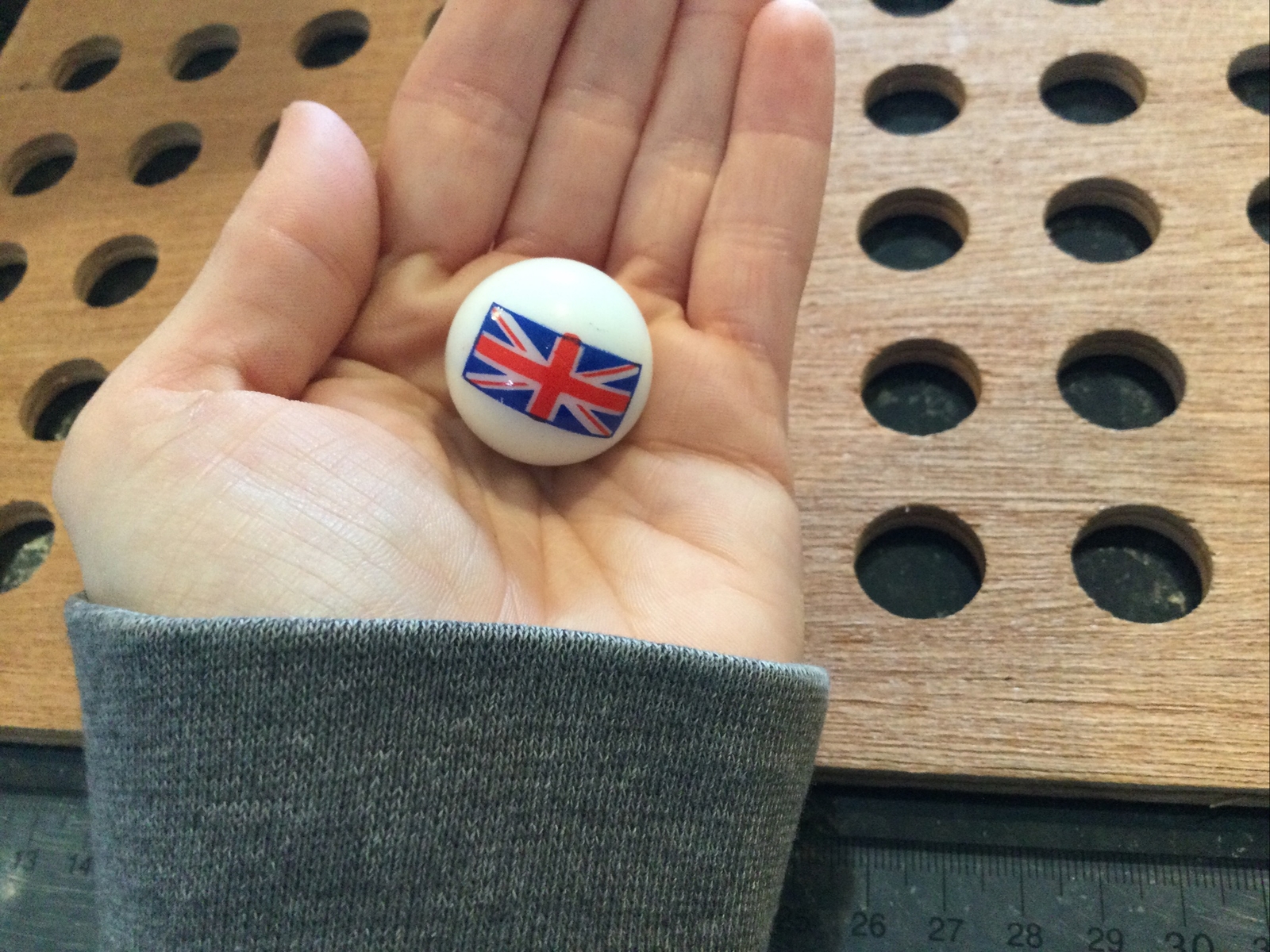 Vintage | British Flag | British and World Marble Championship | Marble | 1992