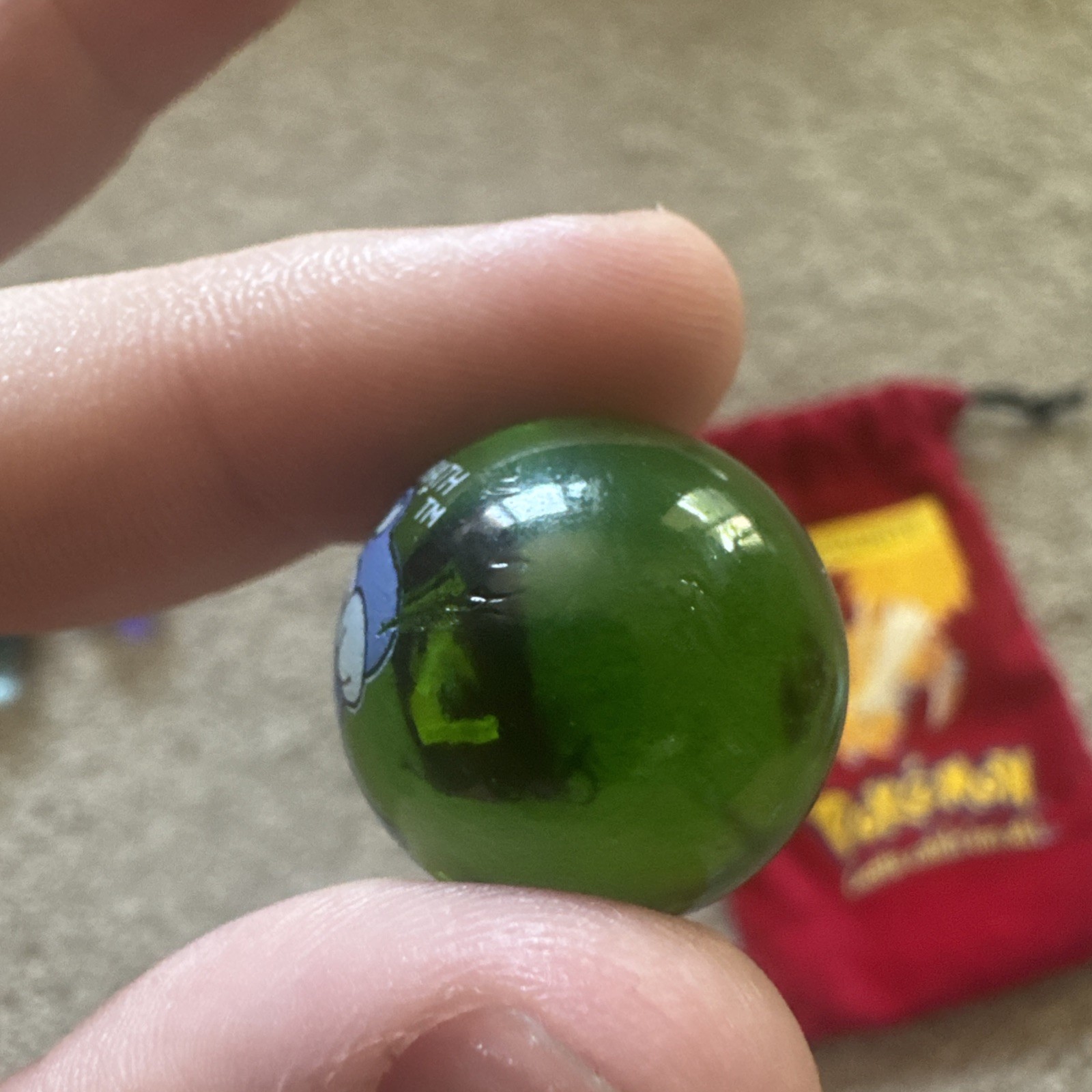 Pokémon Marble – #62- Poliwrath- 2000s Green Rare