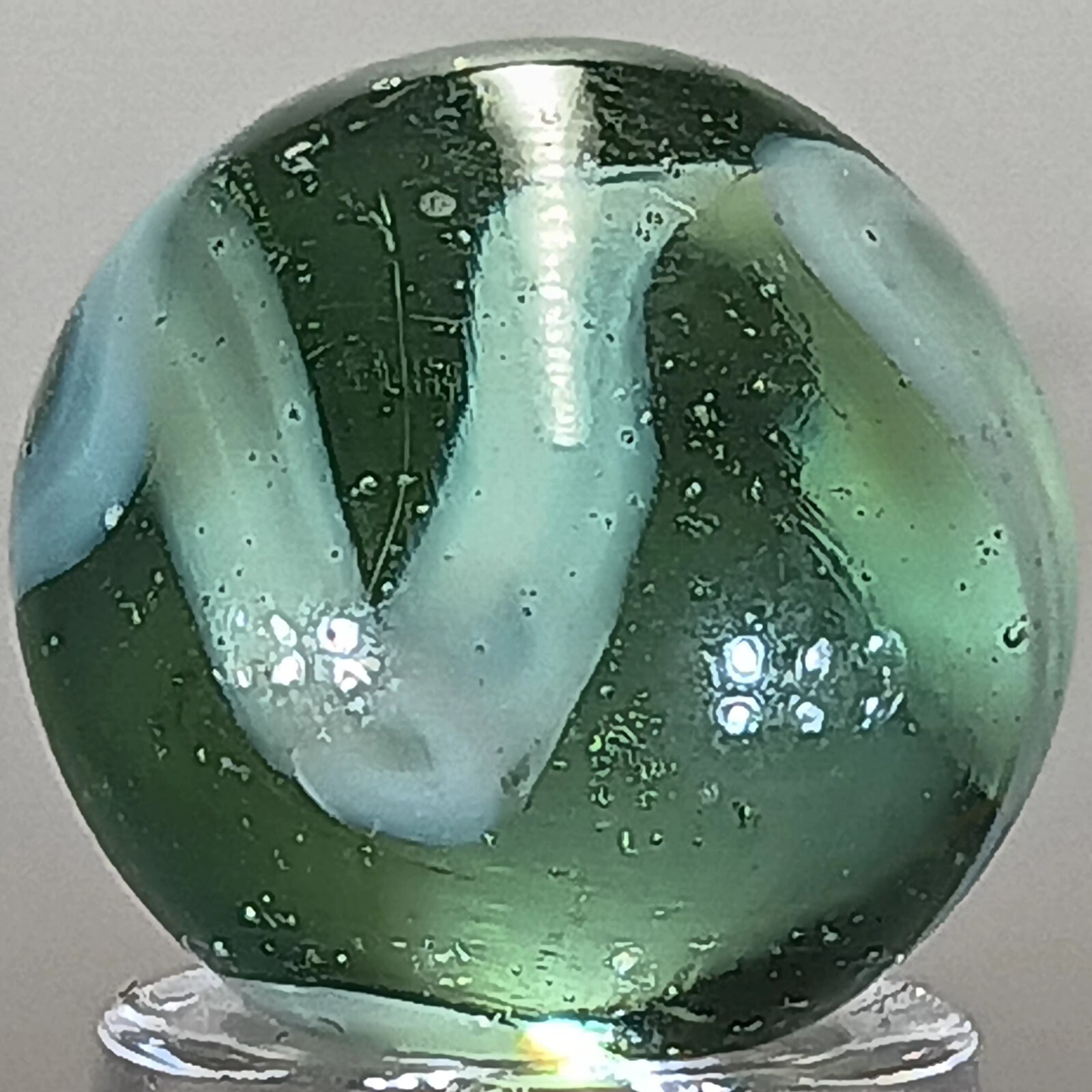 Vintage Champion Swirl Marble .60 Inches Near-Mint Condition