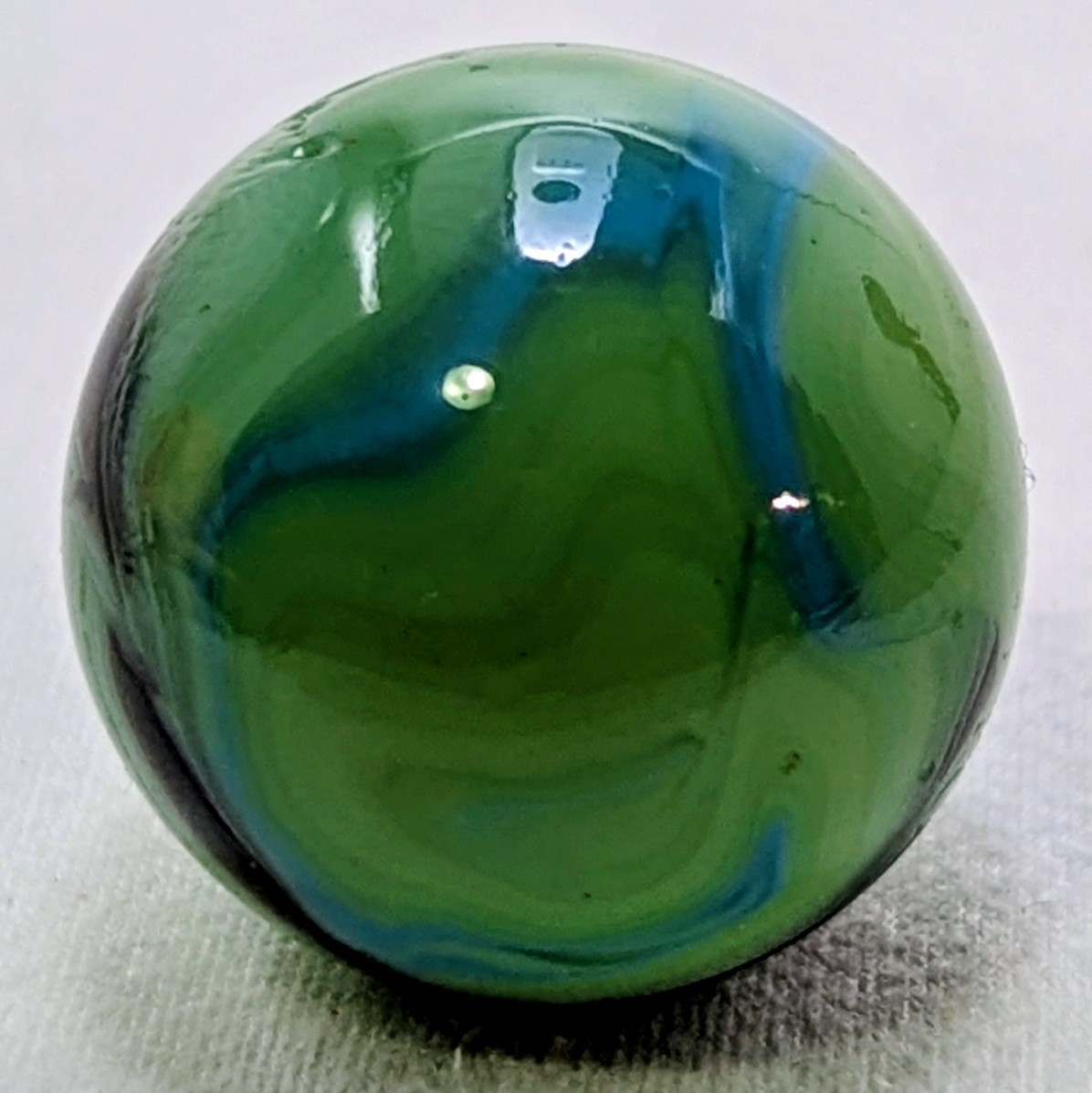 Christensen Agate Striped Opaque Vintage Marble 23.58 mm (1925-1933)
