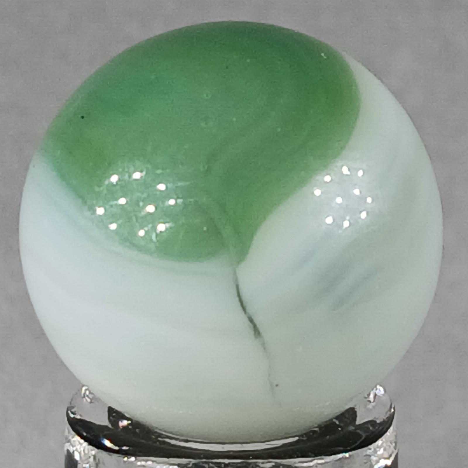 Vintage Vitro Conqueror Marble .60 Inches Near-Mint Condition