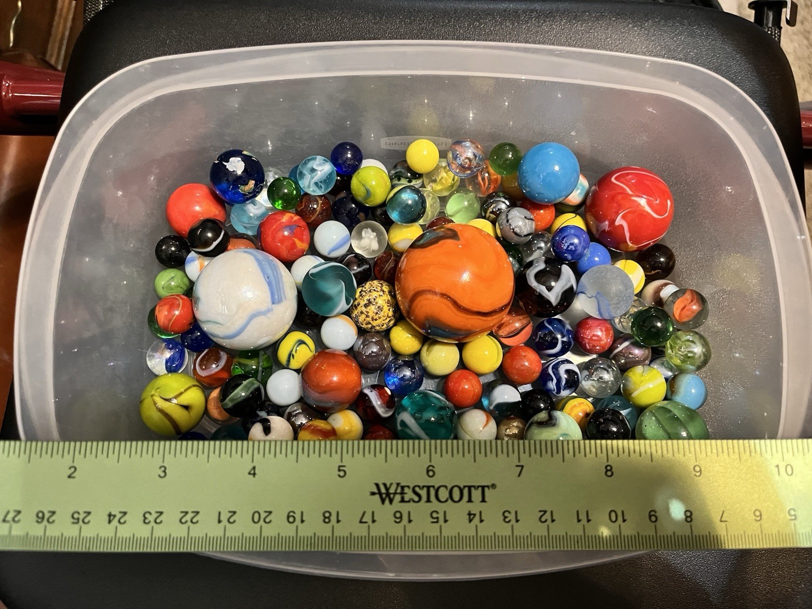 Vintage Marble Collection Lot Just Over Two Pounds Fast Shipping