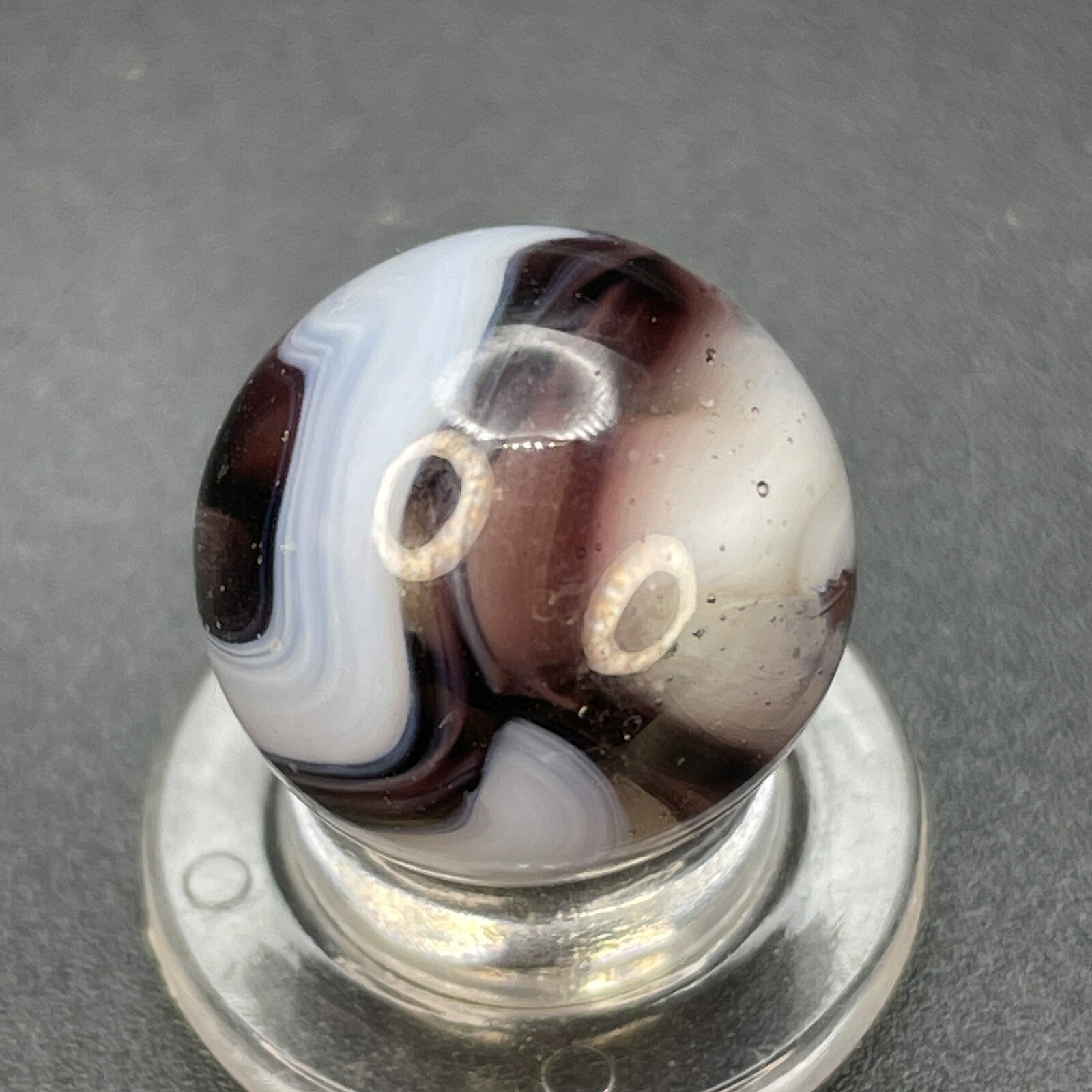 Heaton or Ravenswood Swirl Marble Other Swirl Mystery Vintage Marbles 0.551”
