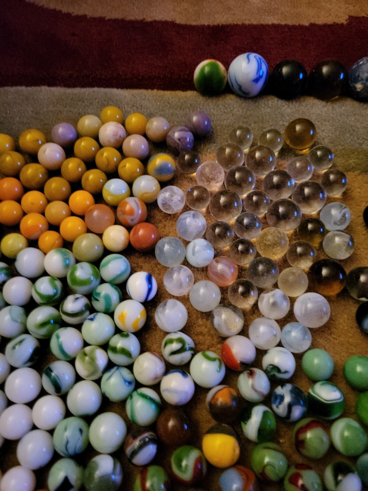 Vintage 40s/50s Marbles Lot Of 20 Per Pack – Will Give Mix Of All Types/Sizes