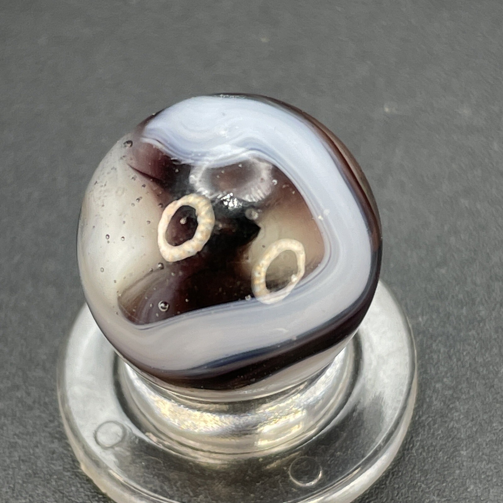 Heaton or Ravenswood Swirl Marble Other Swirl Mystery Vintage Marbles 0.551”