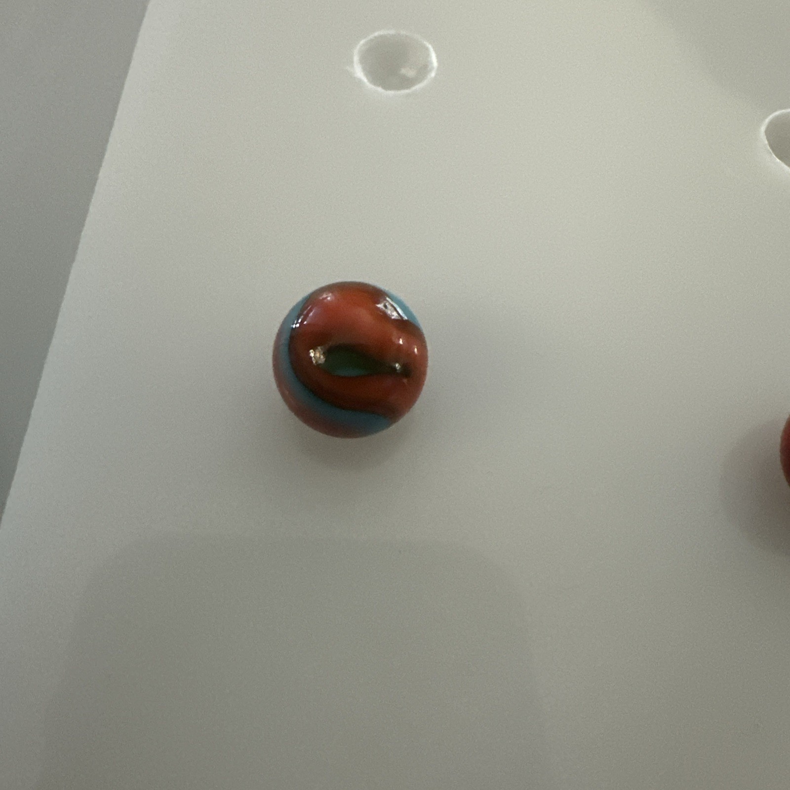 Peltier Spiderman Marble Player Size 16mm See Pictures