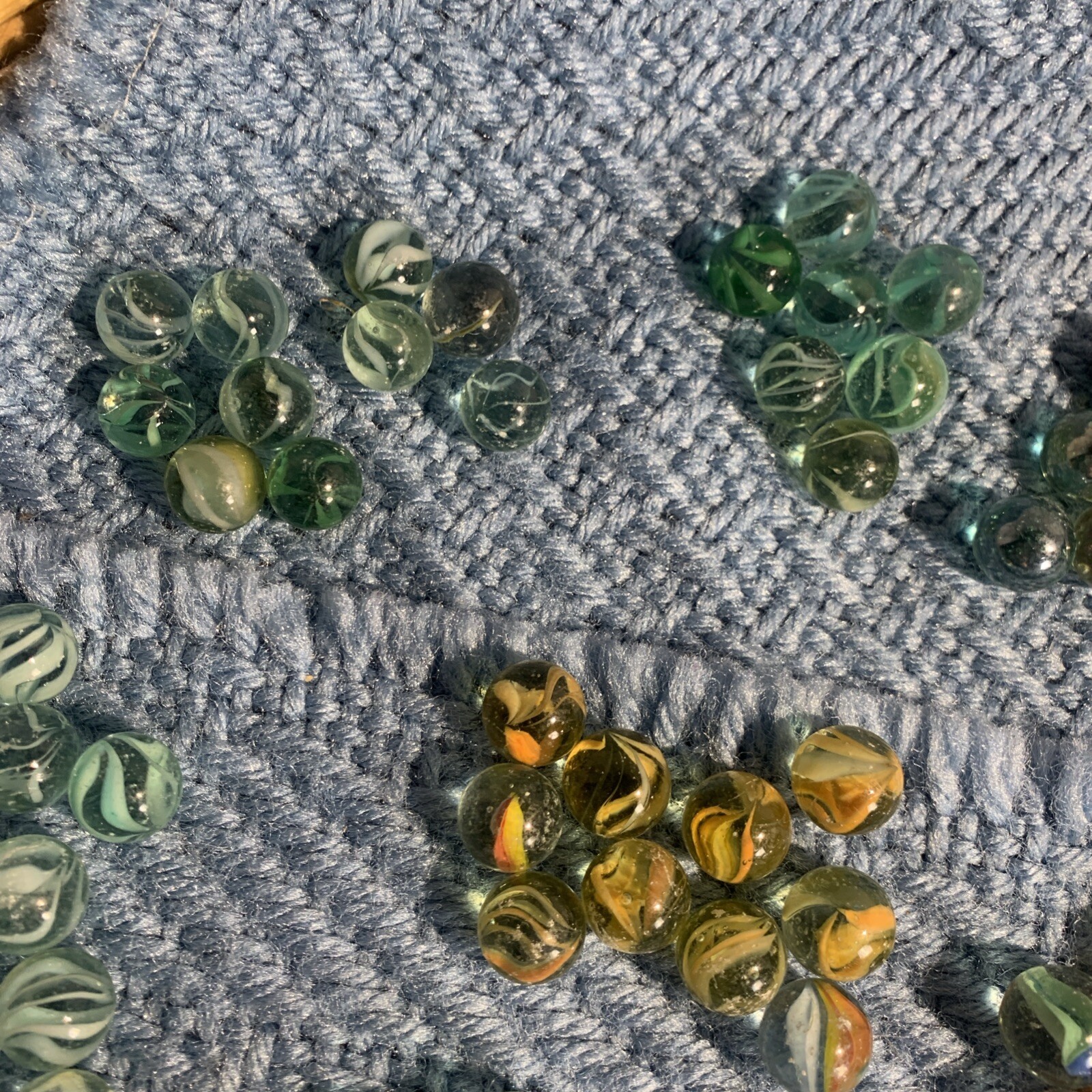 Vintage Marbles Large Lot 163 Pc Incl 6 Shooters READ