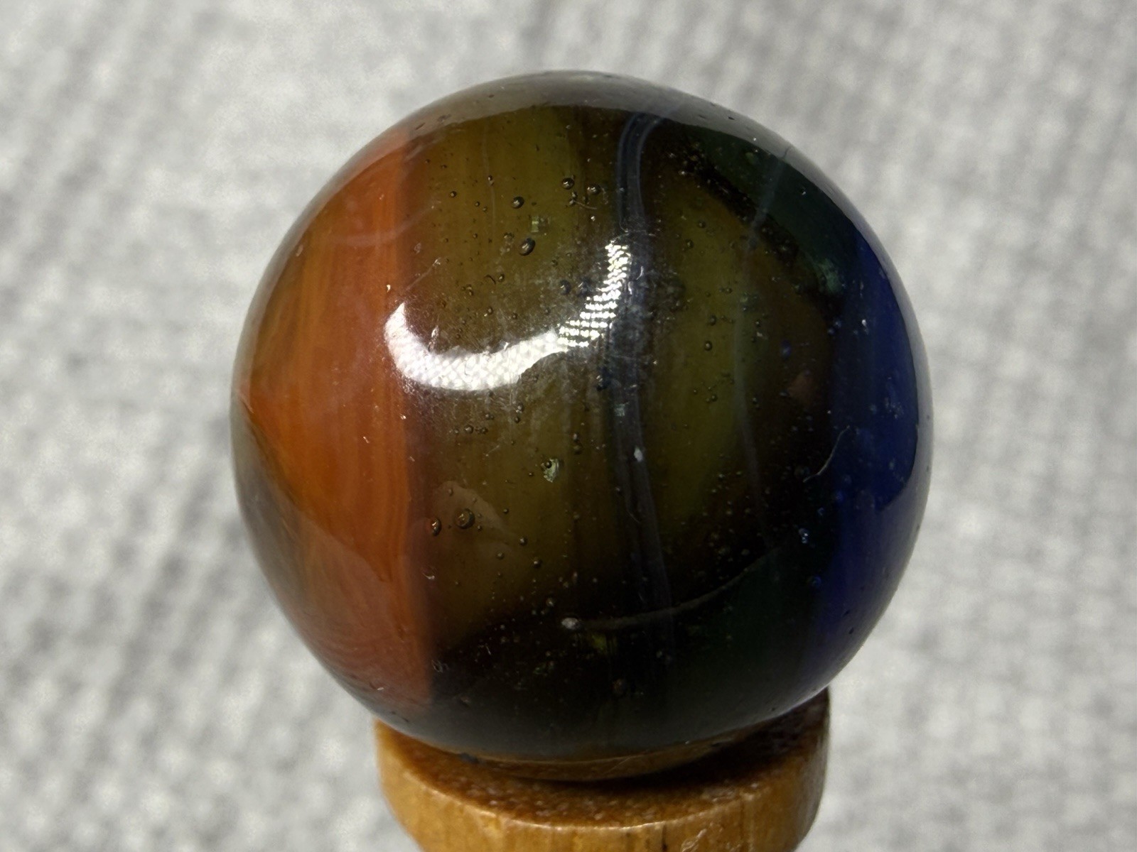 Peltier MC Multi Colored Rainbo Marble .67” NM(+)