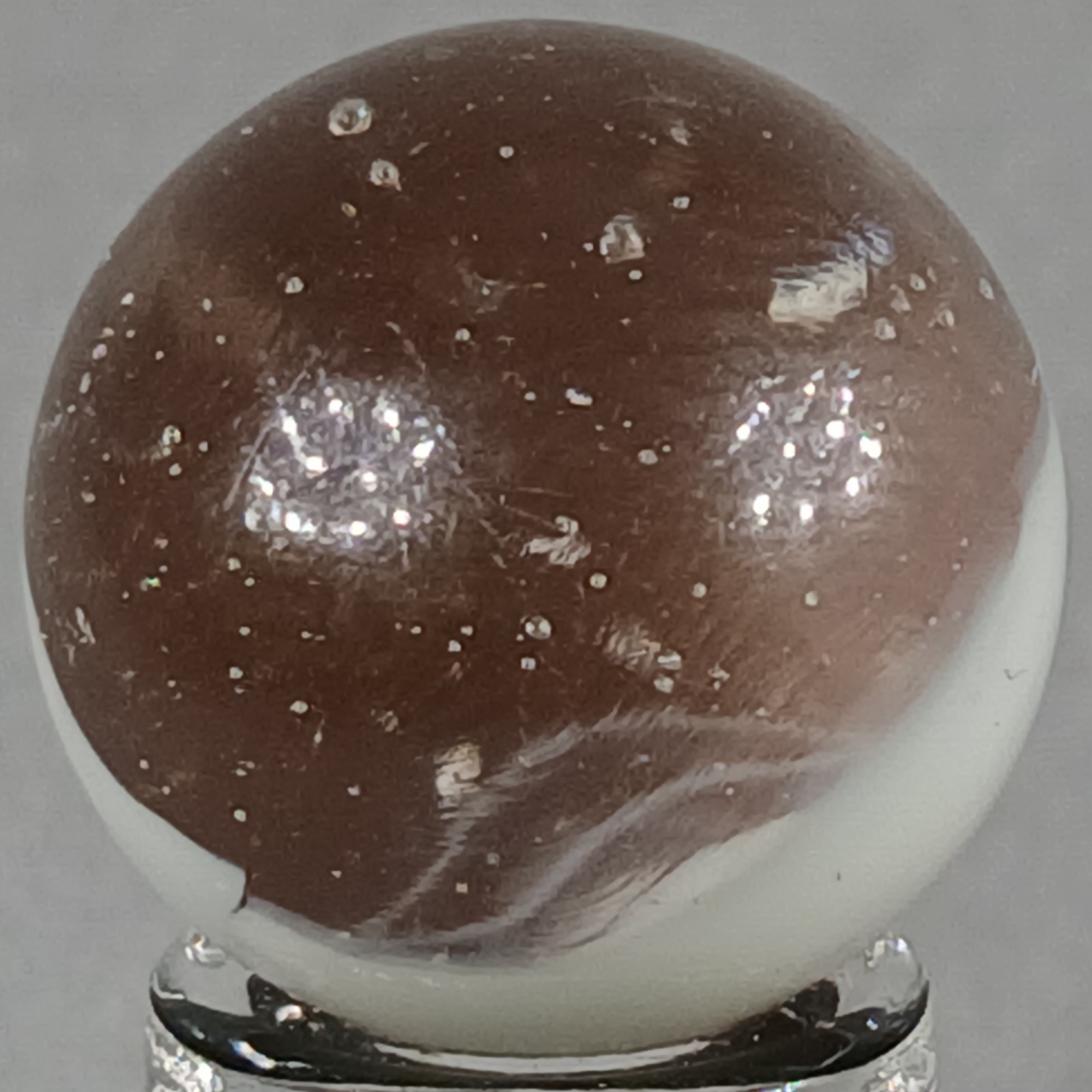 Vintage Vitro Conqueror Marble .62 Inches Near-Mint Condition