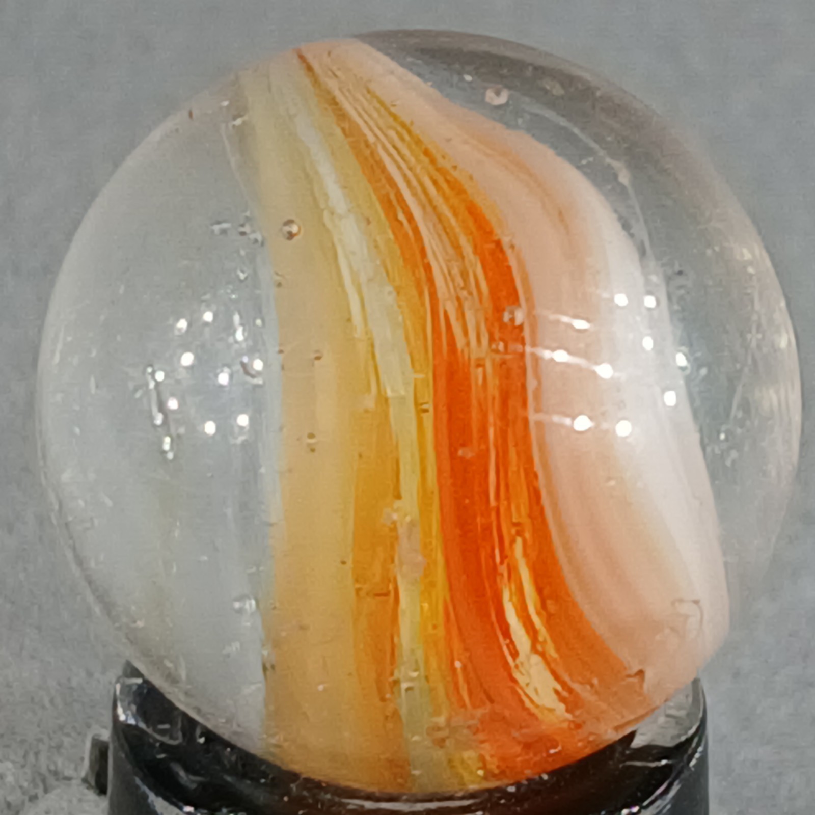 Vintage Master Cat’s Eye Marble .65 Inches Near-Mint Condition