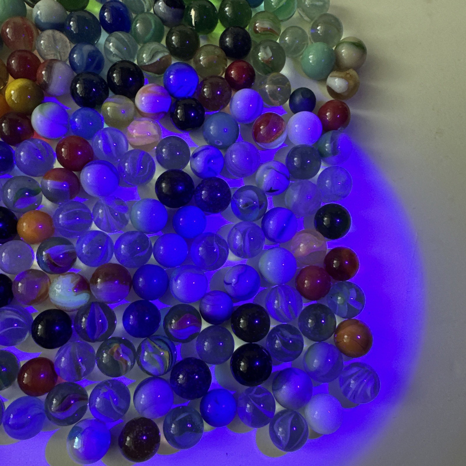 Vintage Marbles Lot Of 350 4lb 5oz