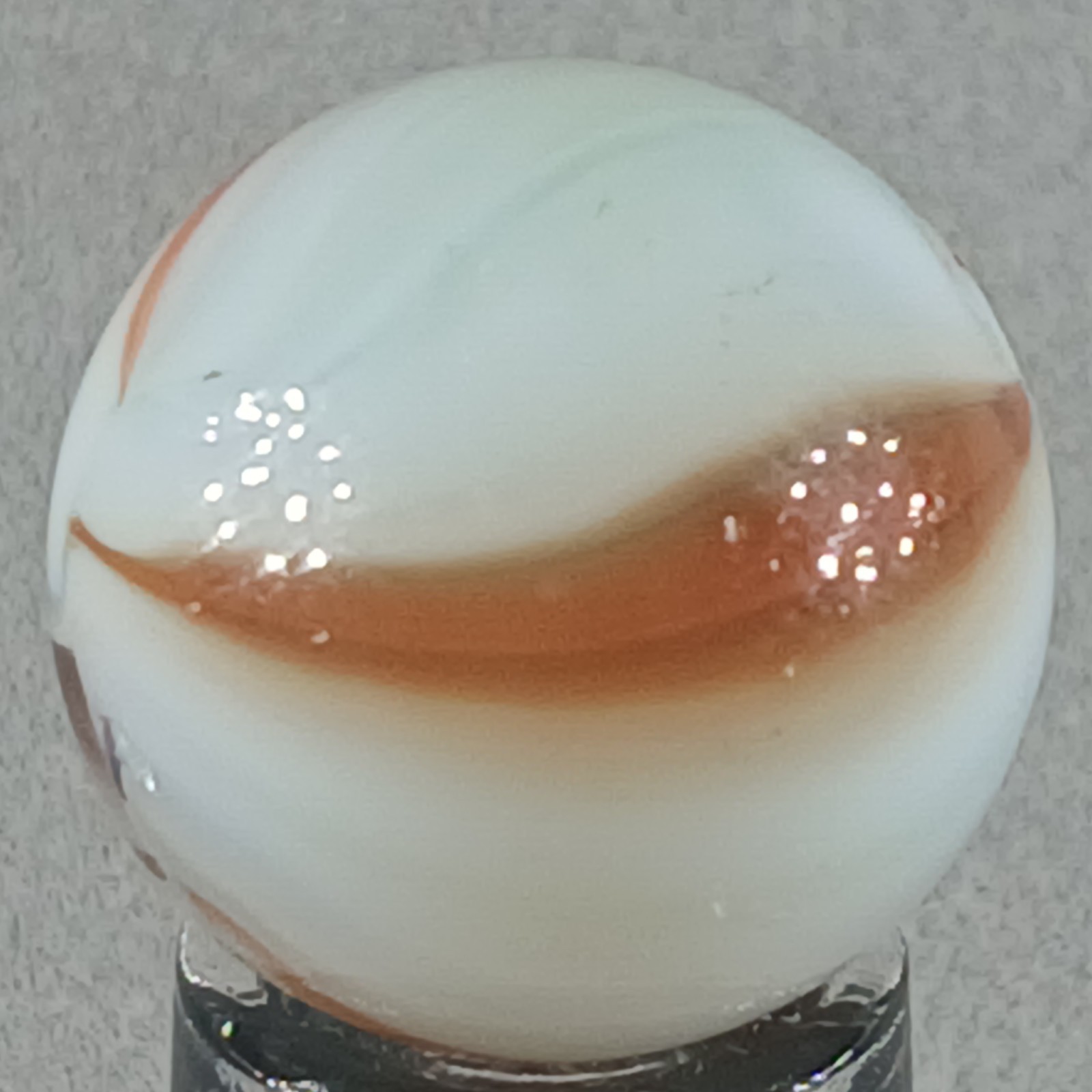 Vintage Imported Patch And Ribbon Marble .64 Inches Near-Mint Condition