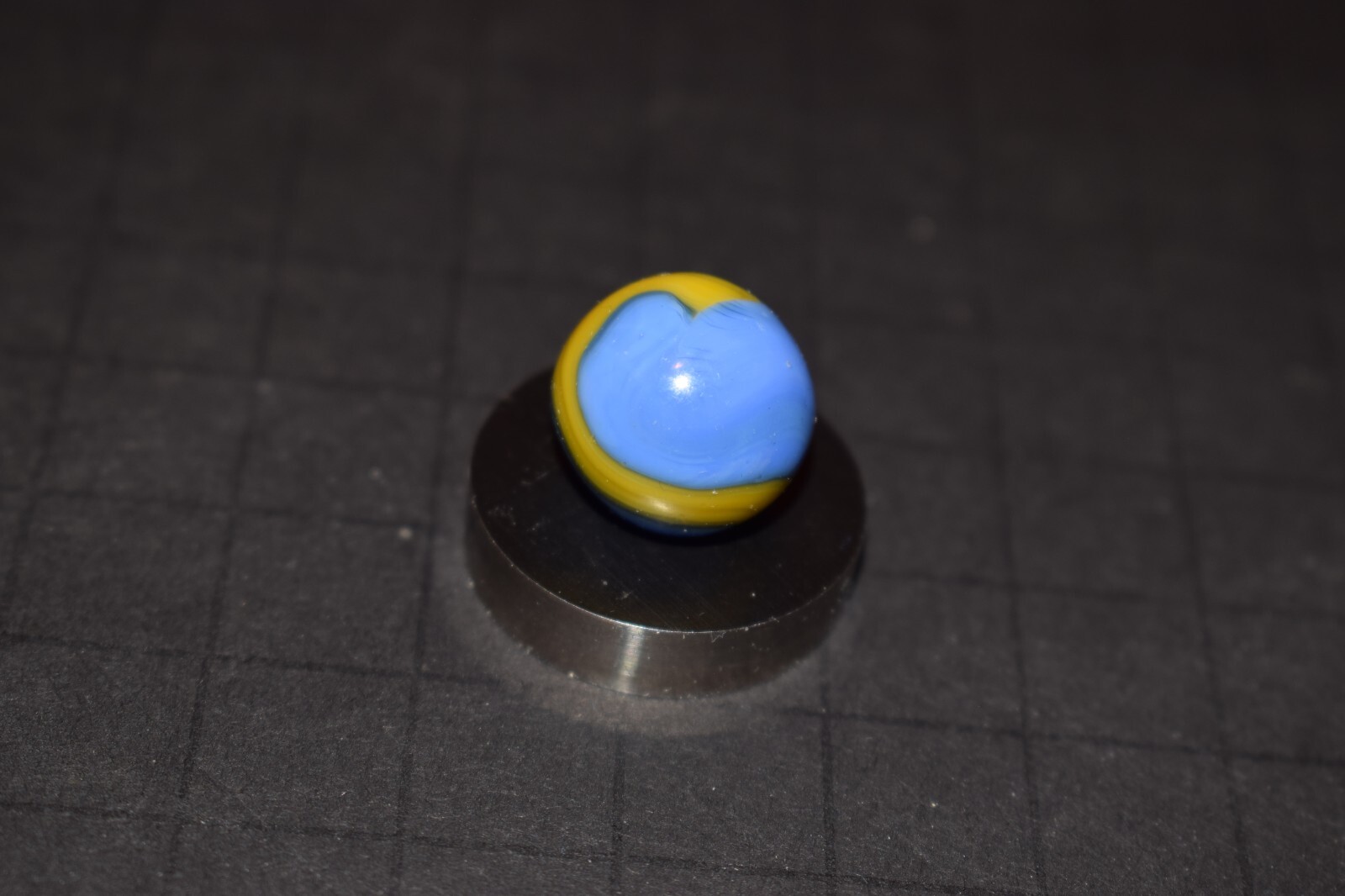 Peltier 🔵🟡Cub Scout NRL💙💛 To Marble Size .640″=41/64″=16.5mm VNM