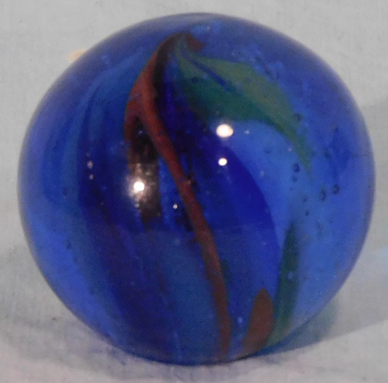 Andy Davis Contemporary Handmade Marble, 1 3/4″ Diameter, #118Z