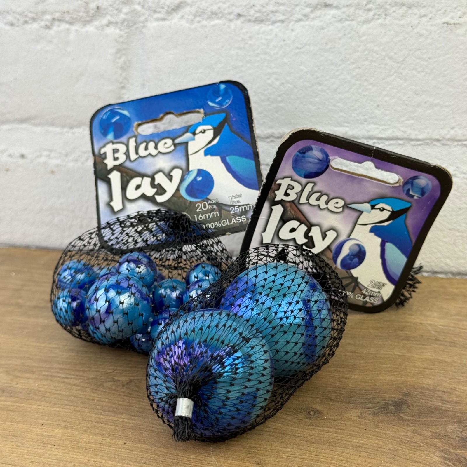 2 Net bags Blue Jay – Vacor de Mexico – Mammoth, shooter and 5/8 sizes Don Juan
