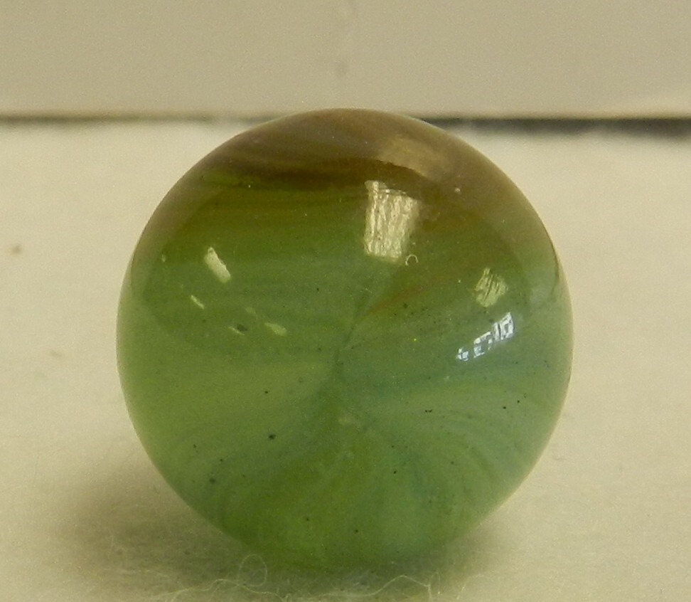 19261m Vintage Master Marble / Master Glass Sunburst Marble .70 Inches Near Mint