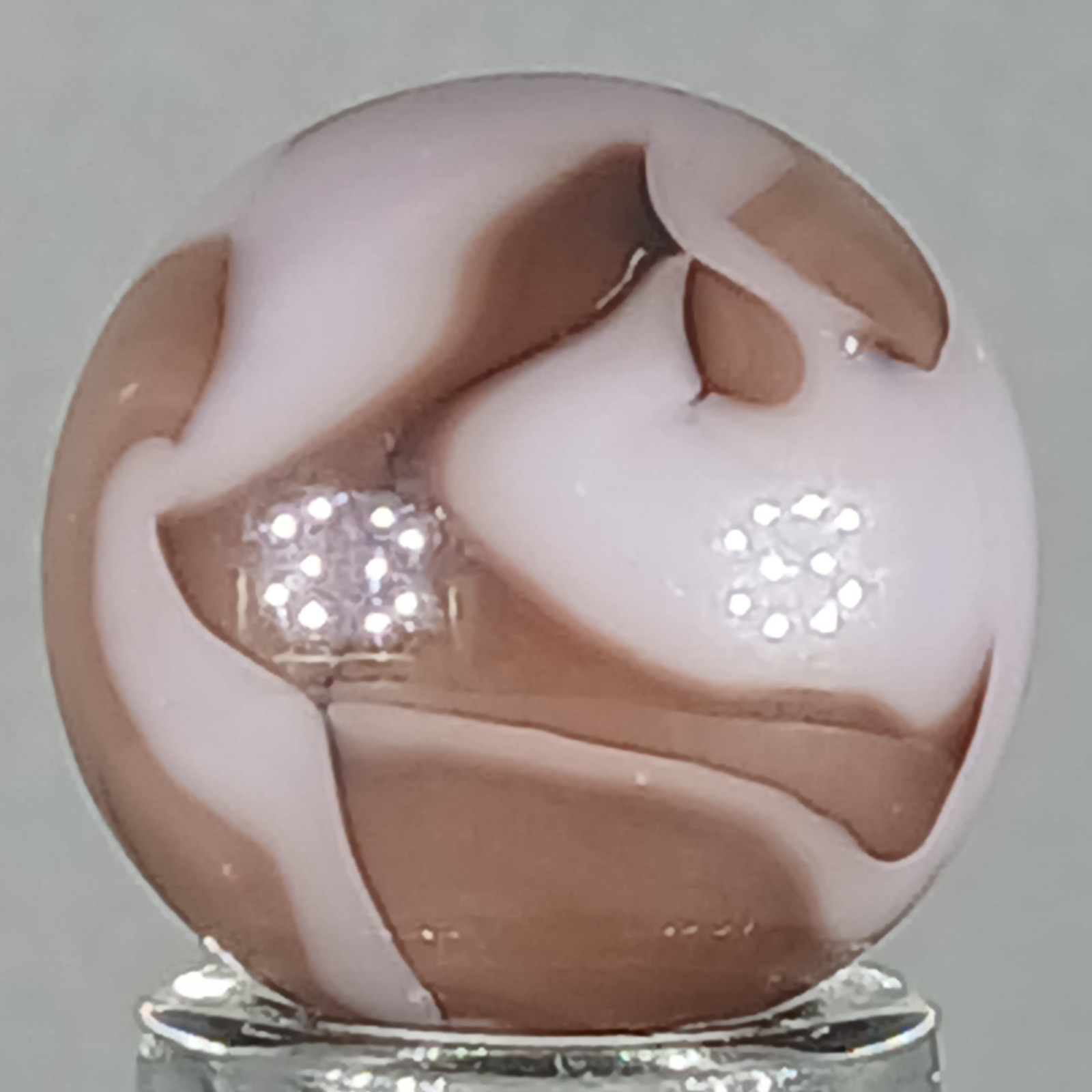 Vintage Champion Swirl Marble .61 Inches Near-Mint Condition Combined Shipping
