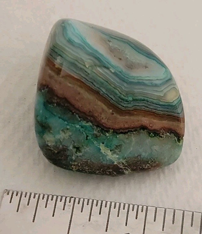 Lot of 8 VINTAGE MARBLES & Polished Marblized Stone.