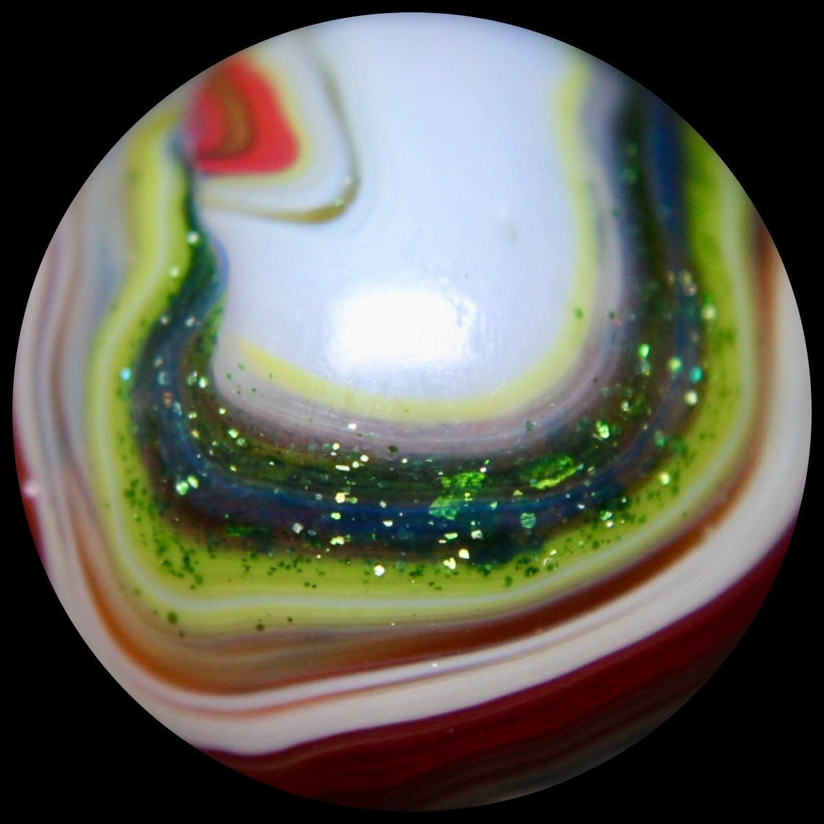 DAS Equinox Marble Collector Series: Radioactive “Christmas” Flame