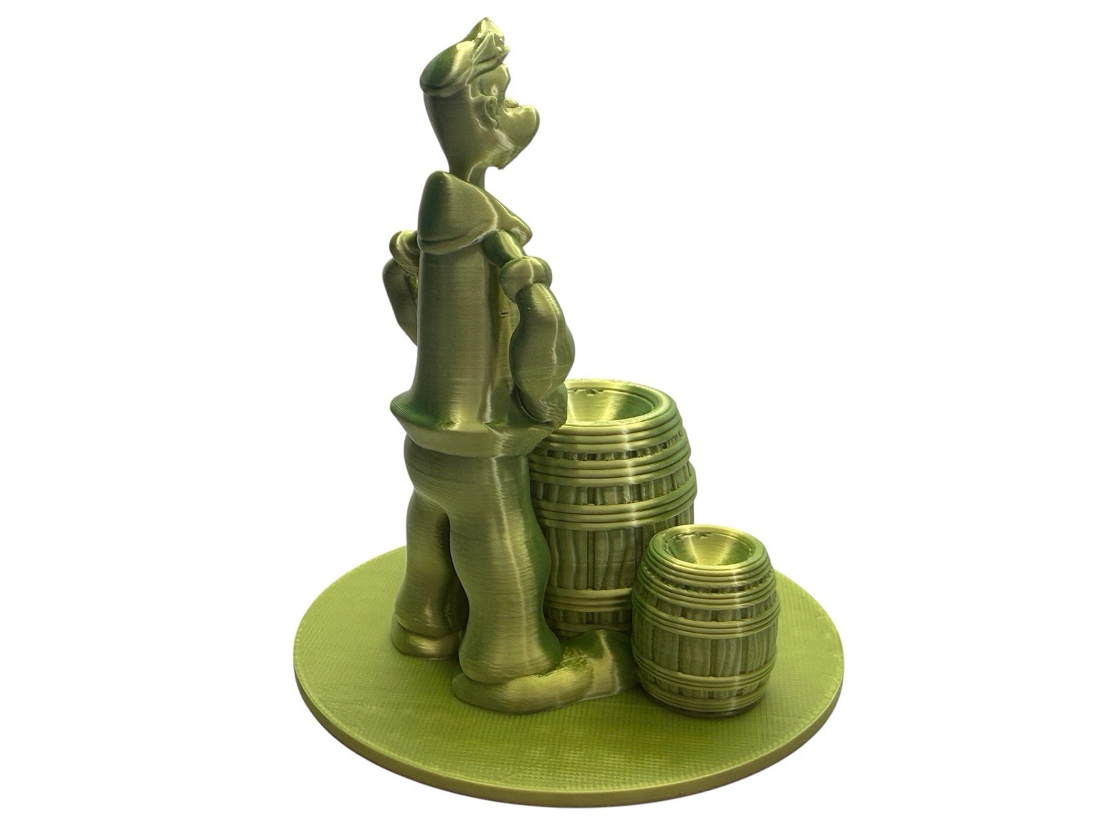 Popeye Marble Display For Marbles – Lot #9203b