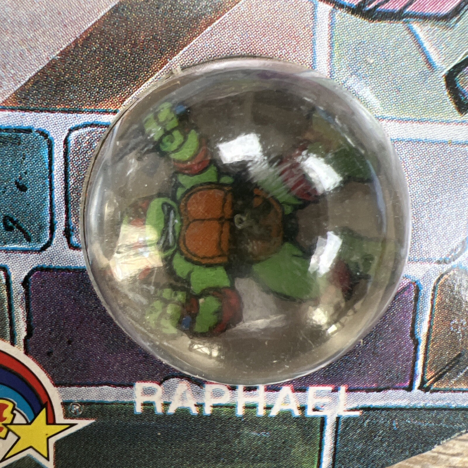 VTG Teenage Mutant Ninja Turtles RAD Rollers Action Marbles Collection Series 1