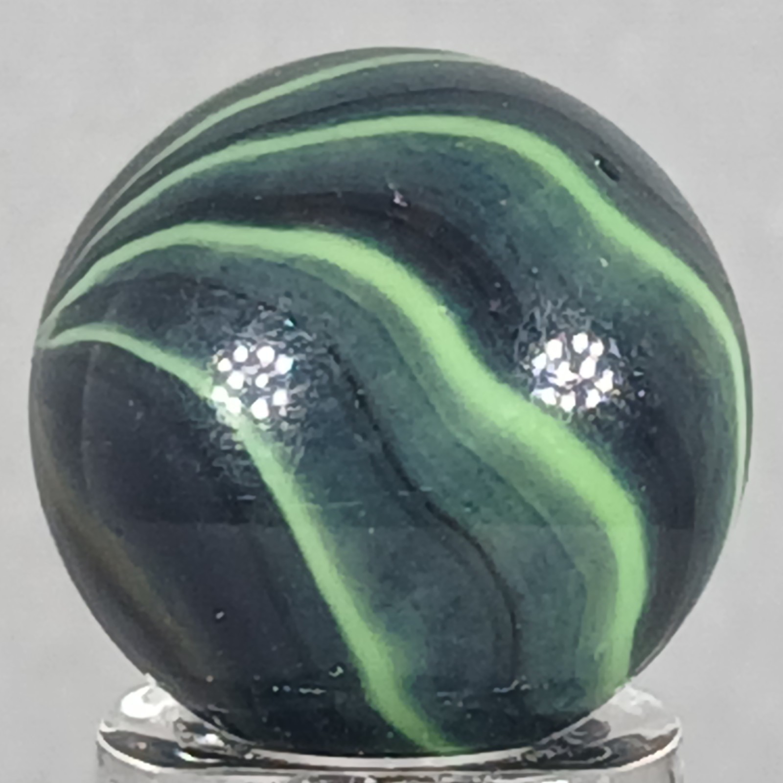 Vintage Imported Patch And Ribbon Marble .61 Inches Near-Mint Condition