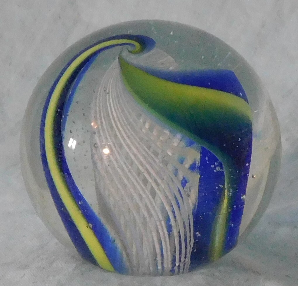 Andy Davis Contemporary Handmade Marble, 1 13/16″ Diameter, #9001B