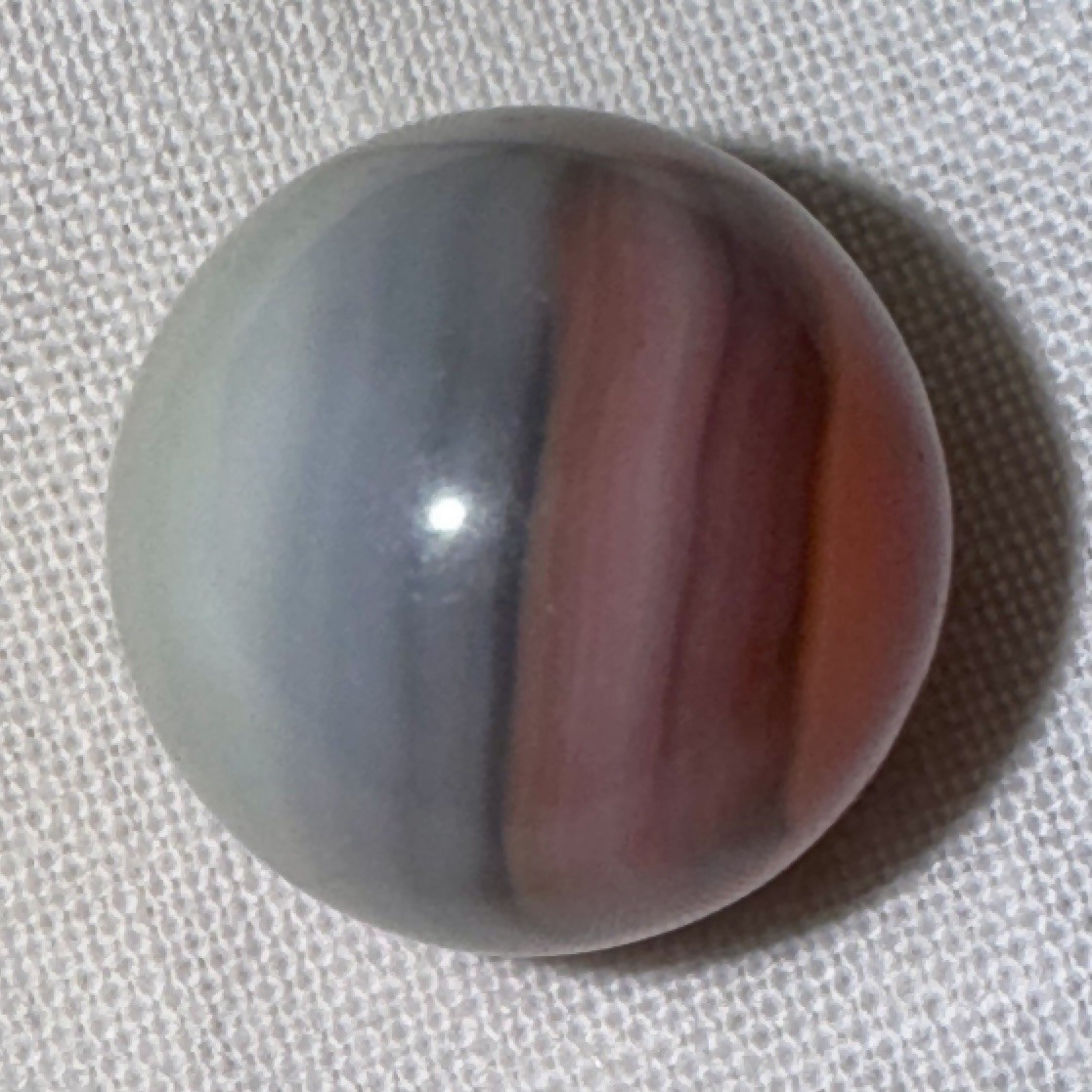 Vintage Vitro Conqueror Patch Marble, 0.62 in, Mint