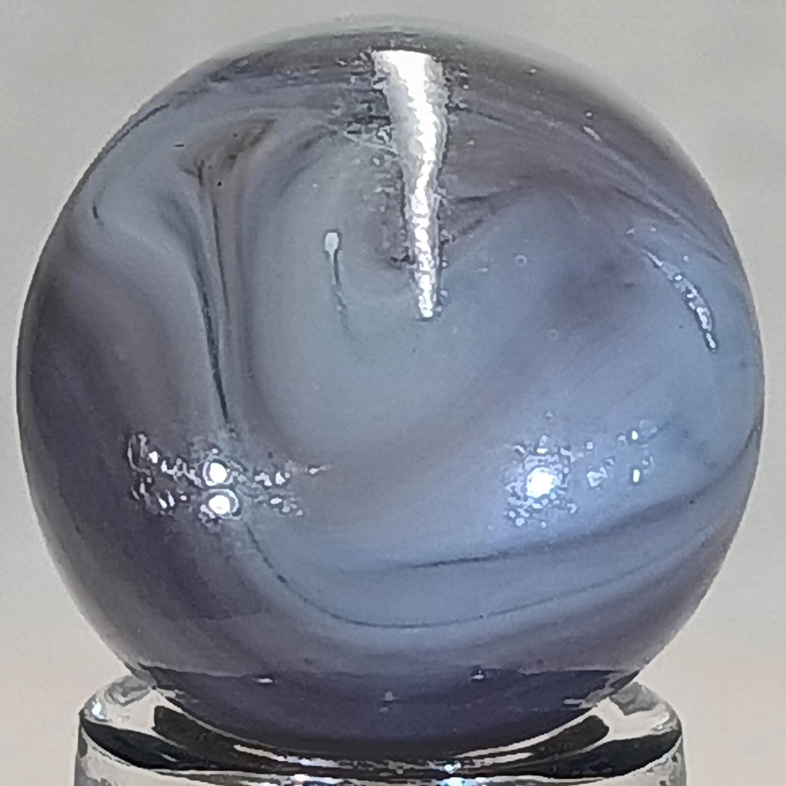 Vintage Champion Swirl Marble .61 Inches Near-Mint Condition Combined Shipping