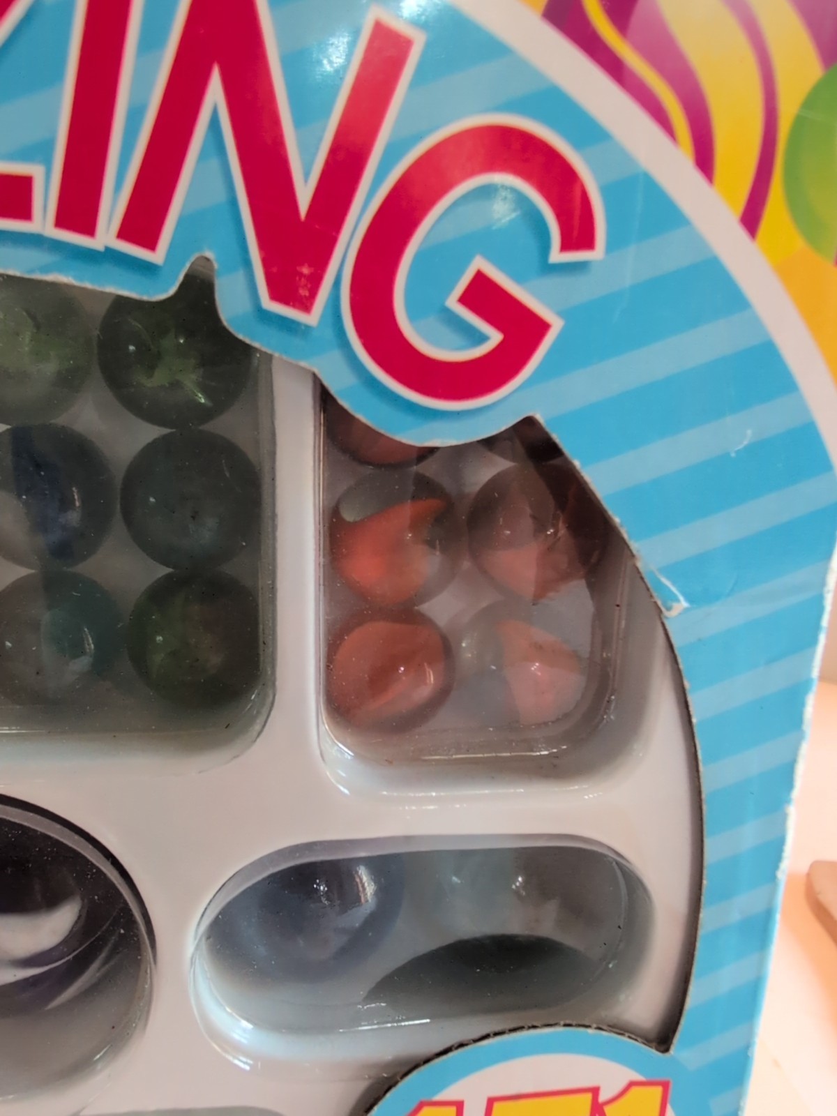 2013 Imperial Toy Corp AMAZING Marbles 151 Marbles & Game Booklet Jumbo Shooter