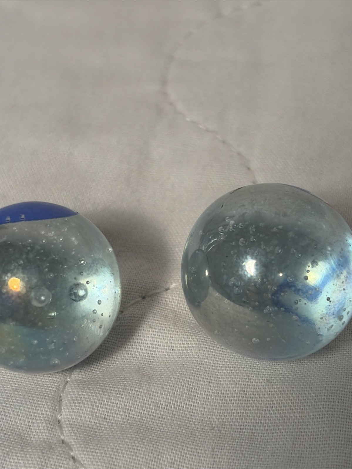 Group/set of 5 Pepsi Glass 1″ Marbles.Beautiful.Mint.Hard to find Item #1118