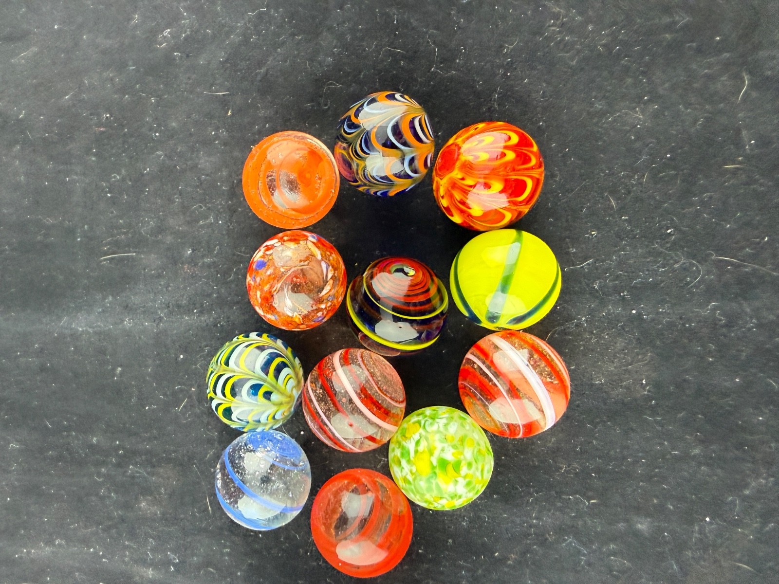 12 Handmade Marbles Imported from China #5