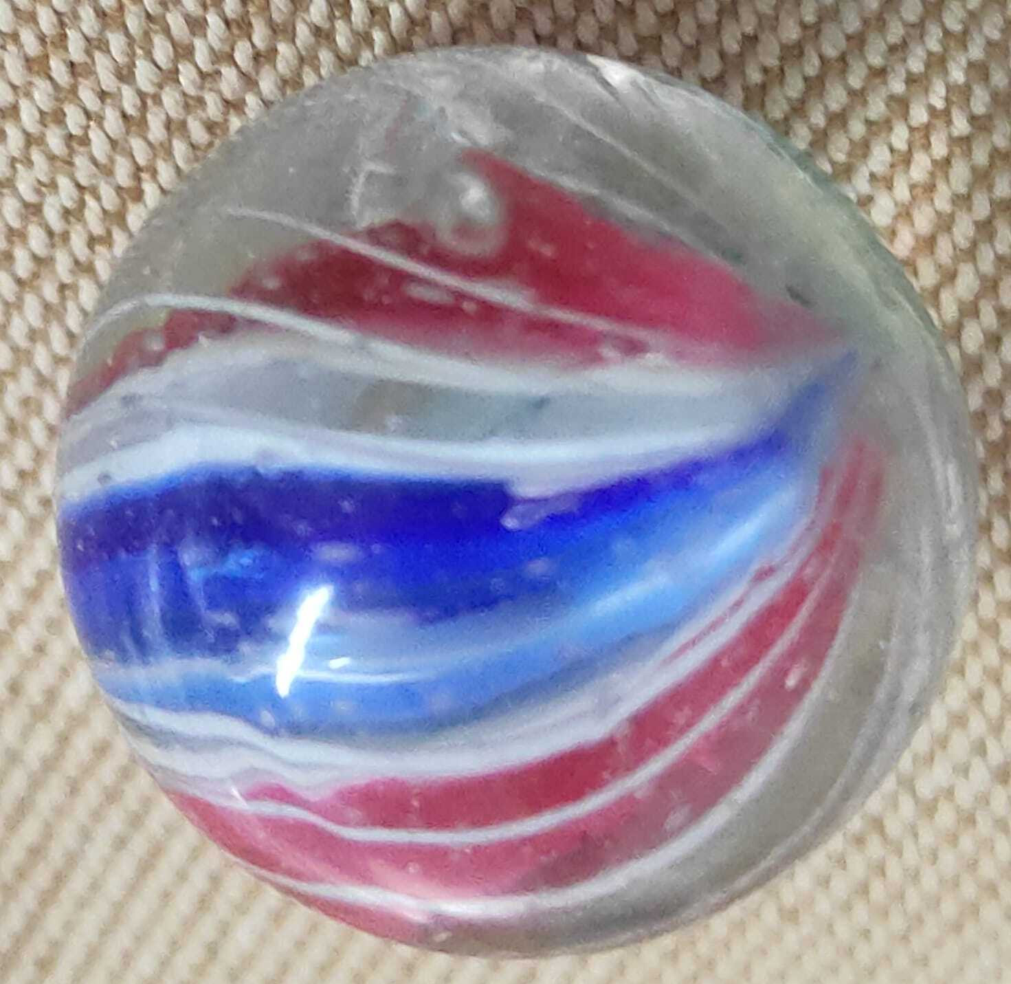TOY MARBLE 0.75″ DIVIDED CORE GELLYRIBBON 2 PINK/1 GREEN/1 BLUE WITH WHITE CAGED
