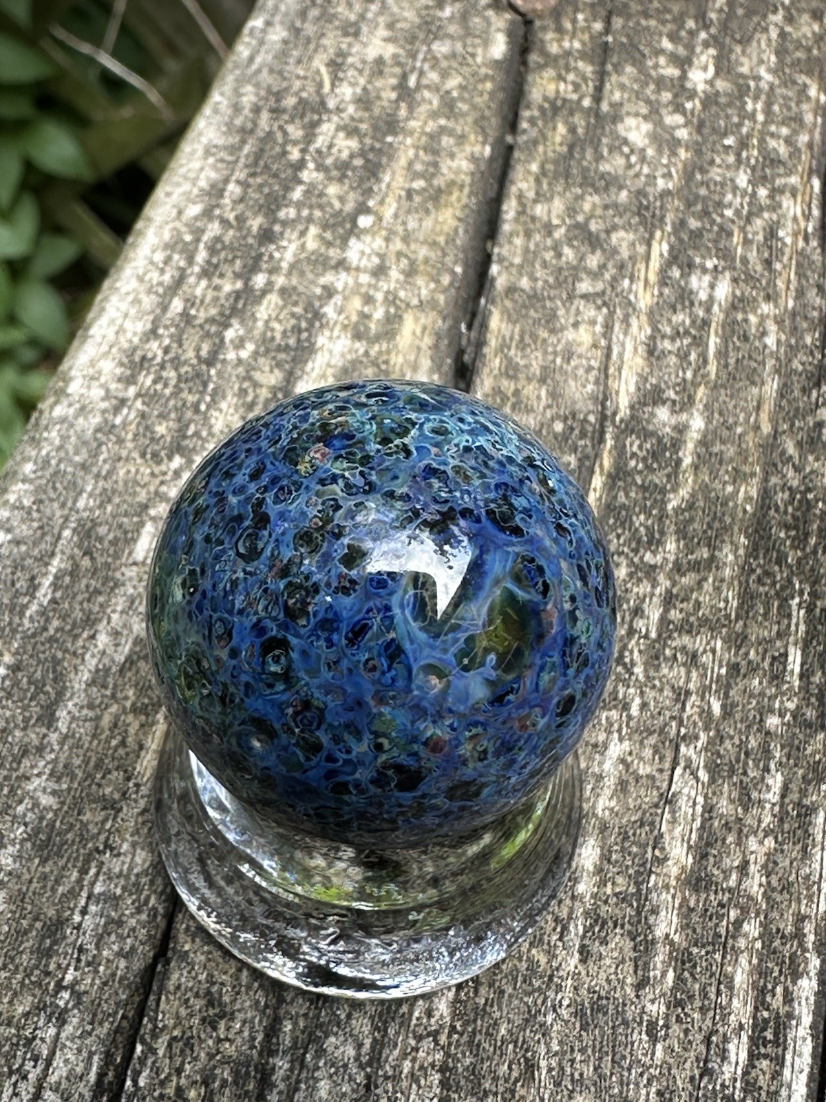 3D Clownfish Glass Marble, 1.2 Inches